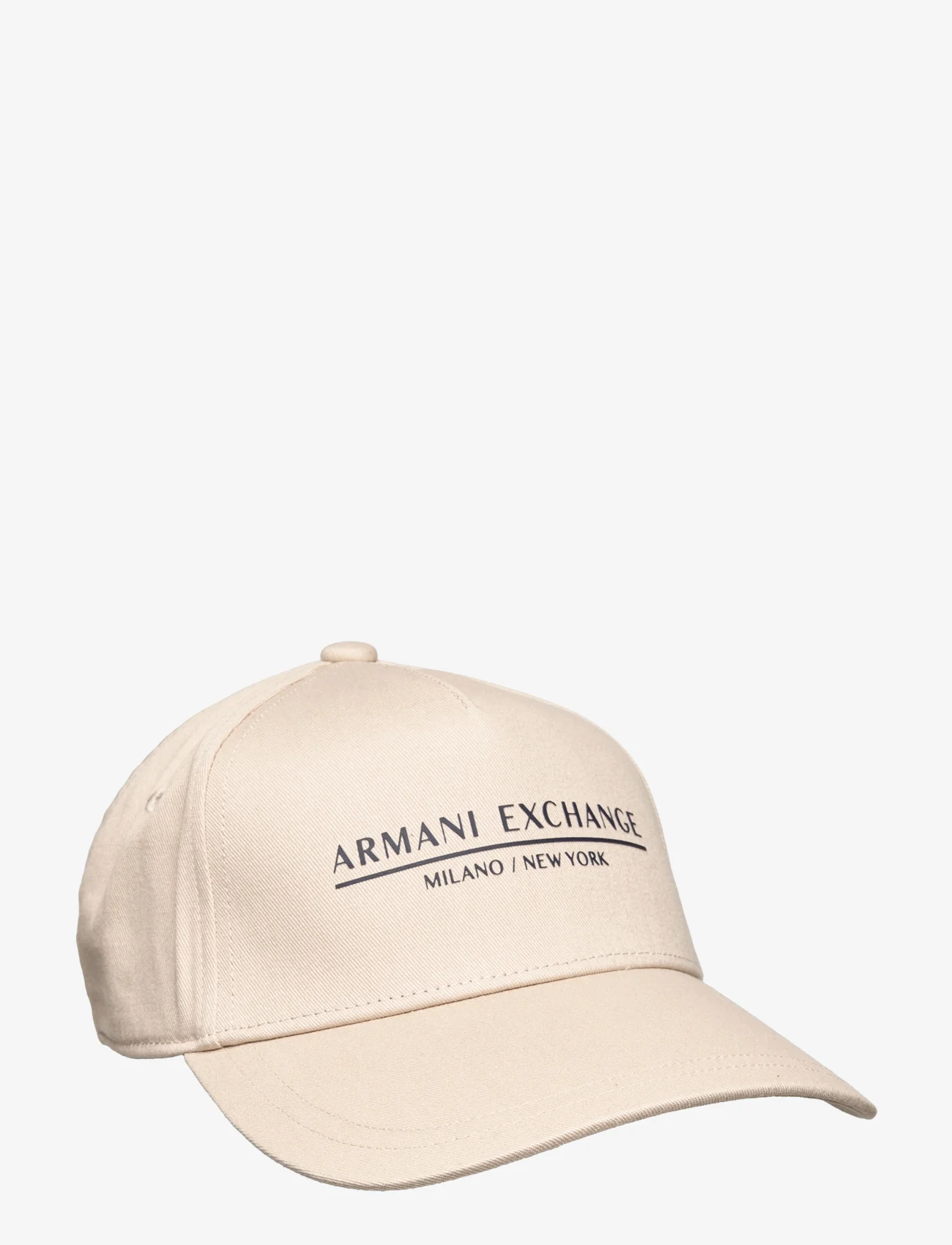 Armani Exchange - BASEBALL HAT - kepurės su snapeliu - 08251-white pepper - 0
