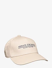Armani Exchange - BASEBALL HAT - cepures ar nagu - 08251-white pepper - 0