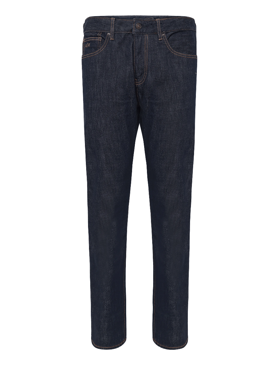 Armani Exchange - 5 POCKETS PANT - regular jeans - blue denim - 0