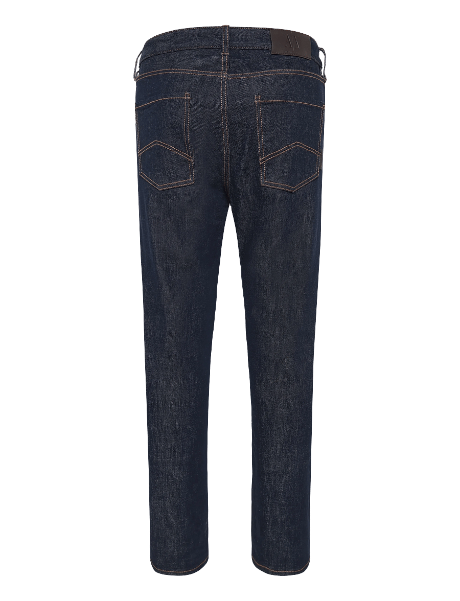 Armani Exchange - 5 POCKETS PANT - regular jeans - blue denim - 1