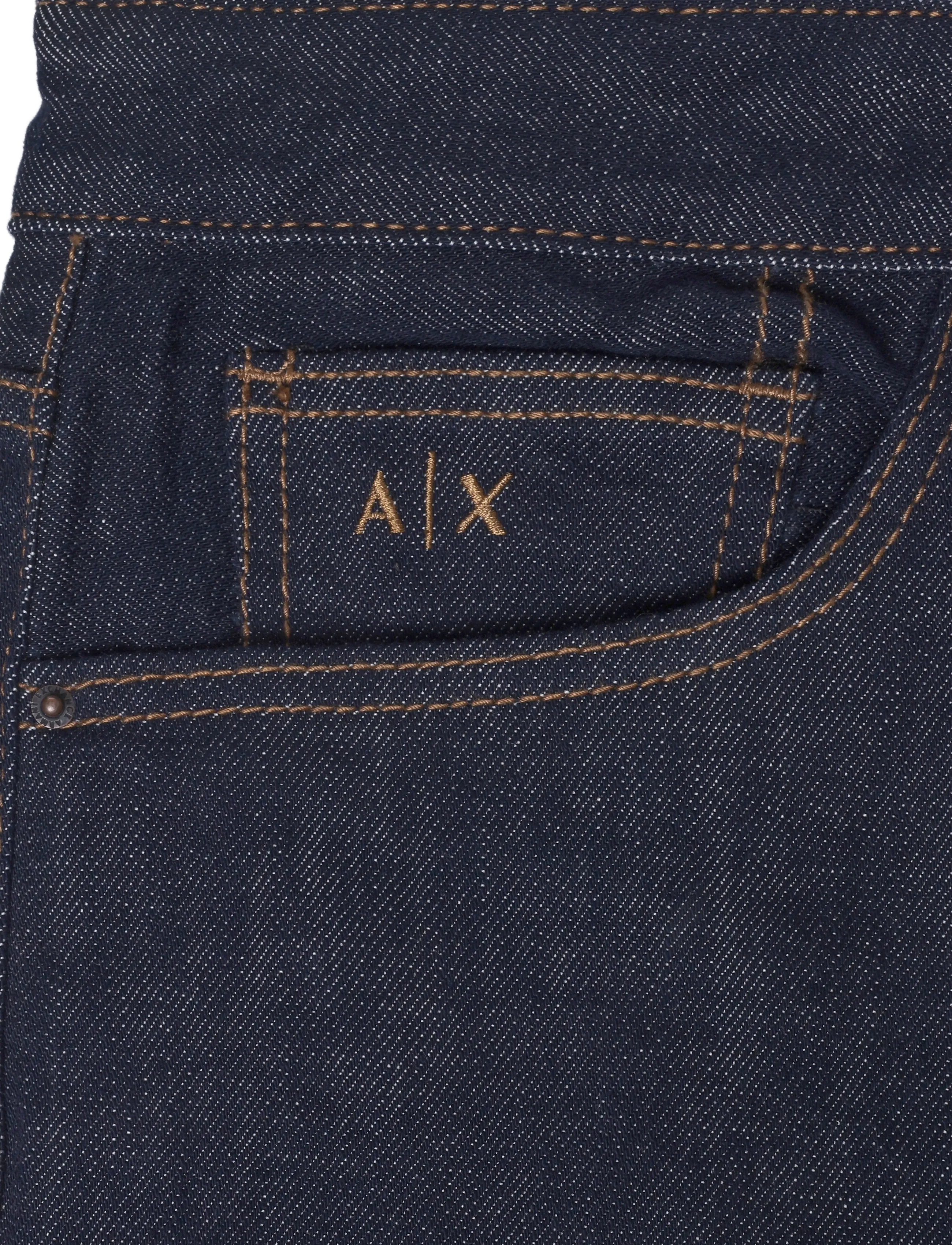Armani Exchange - 5 POCKETS PANT - regular jeans - blue denim - 2
