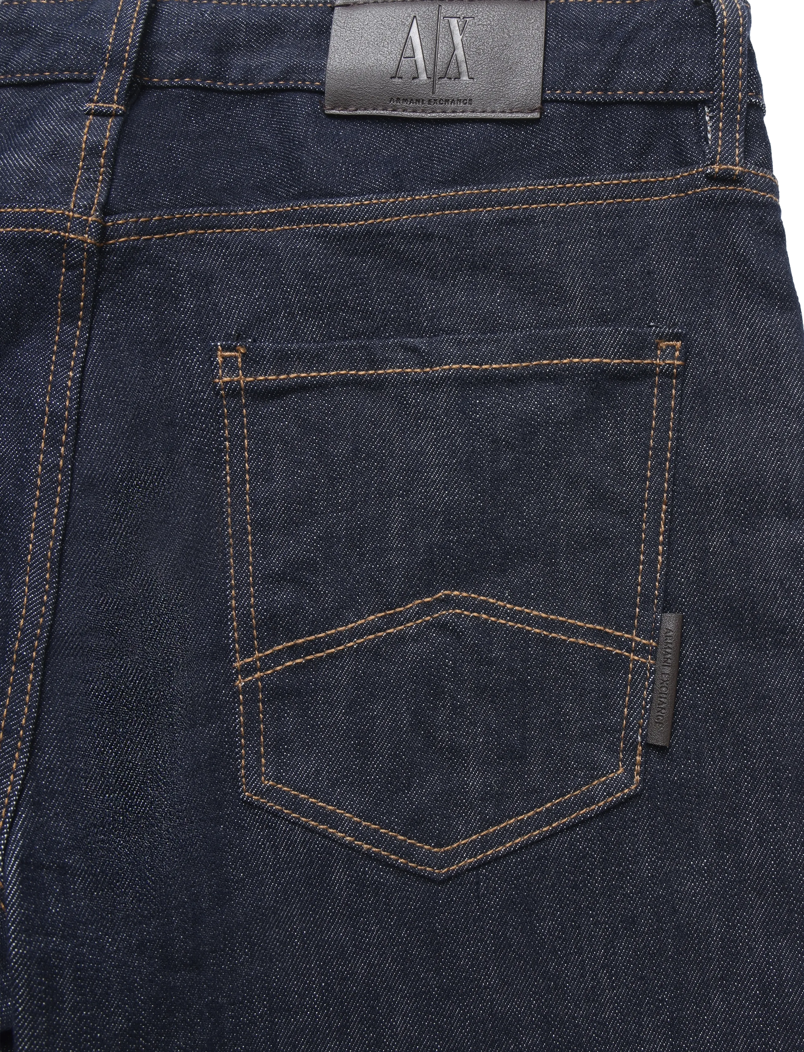 Armani Exchange - 5 POCKETS PANT - regular jeans - blue denim - 4
