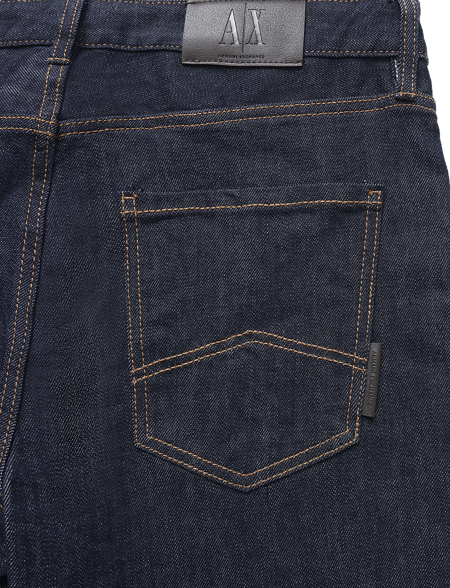 Armani Exchange - 5 POCKETS PANT - regular jeans - blue denim - 4