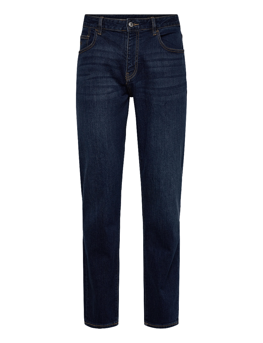 Armani Exchange - 5 POCKETS PANT - normale jeans - blue denim - 1