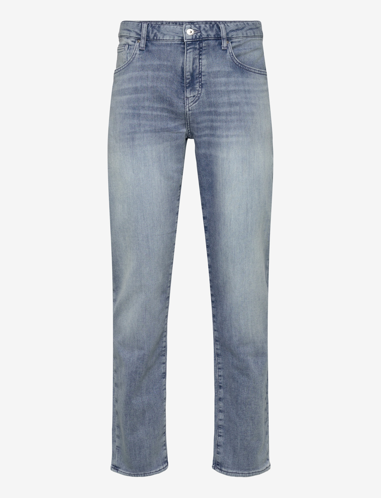 Armani Exchange - 5 POCKETS PANT - housut & farkut - light blue denim - 0