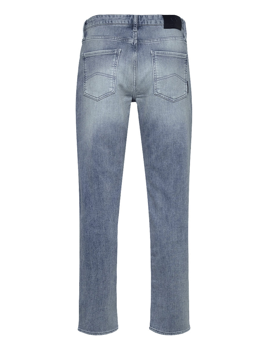 Armani Exchange - 5 POCKETS PANT - regular jeans - light blue denim - 2