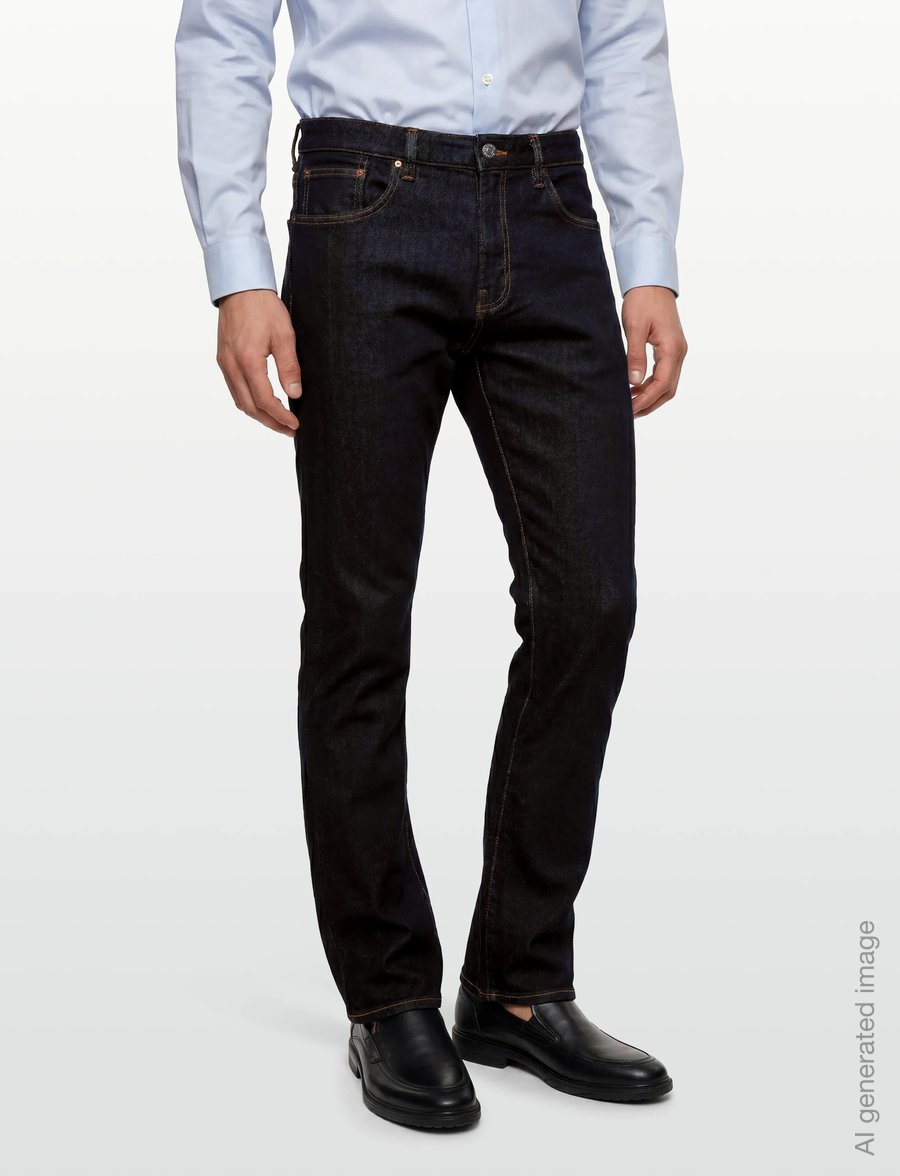 Armani Exchange - 5 POCKETS PANT - normale jeans - blue denim - 3