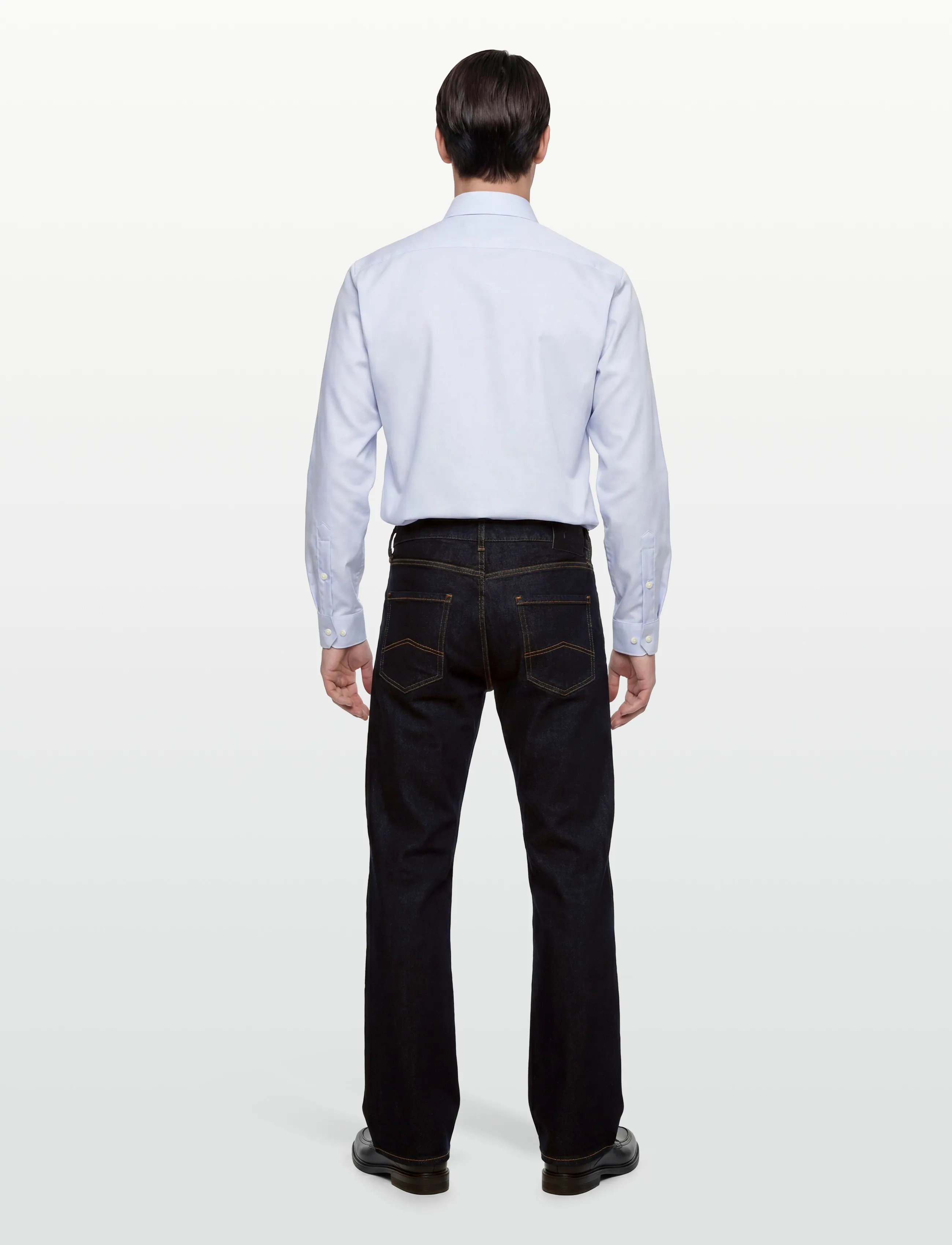 Armani Exchange - 5 POCKETS PANT - püksid & teksad - blue denim - 4