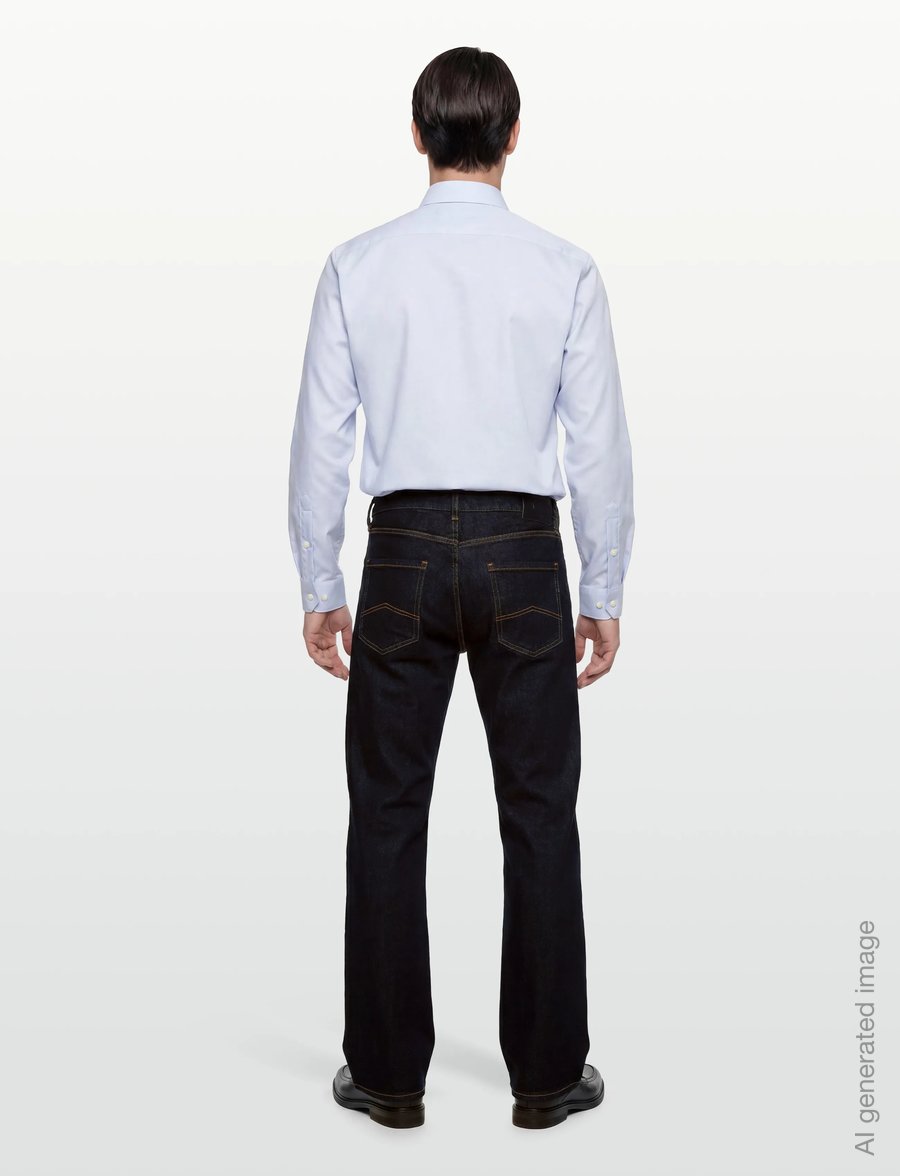 Armani Exchange - 5 POCKETS PANT - normale jeans - blue denim - 4