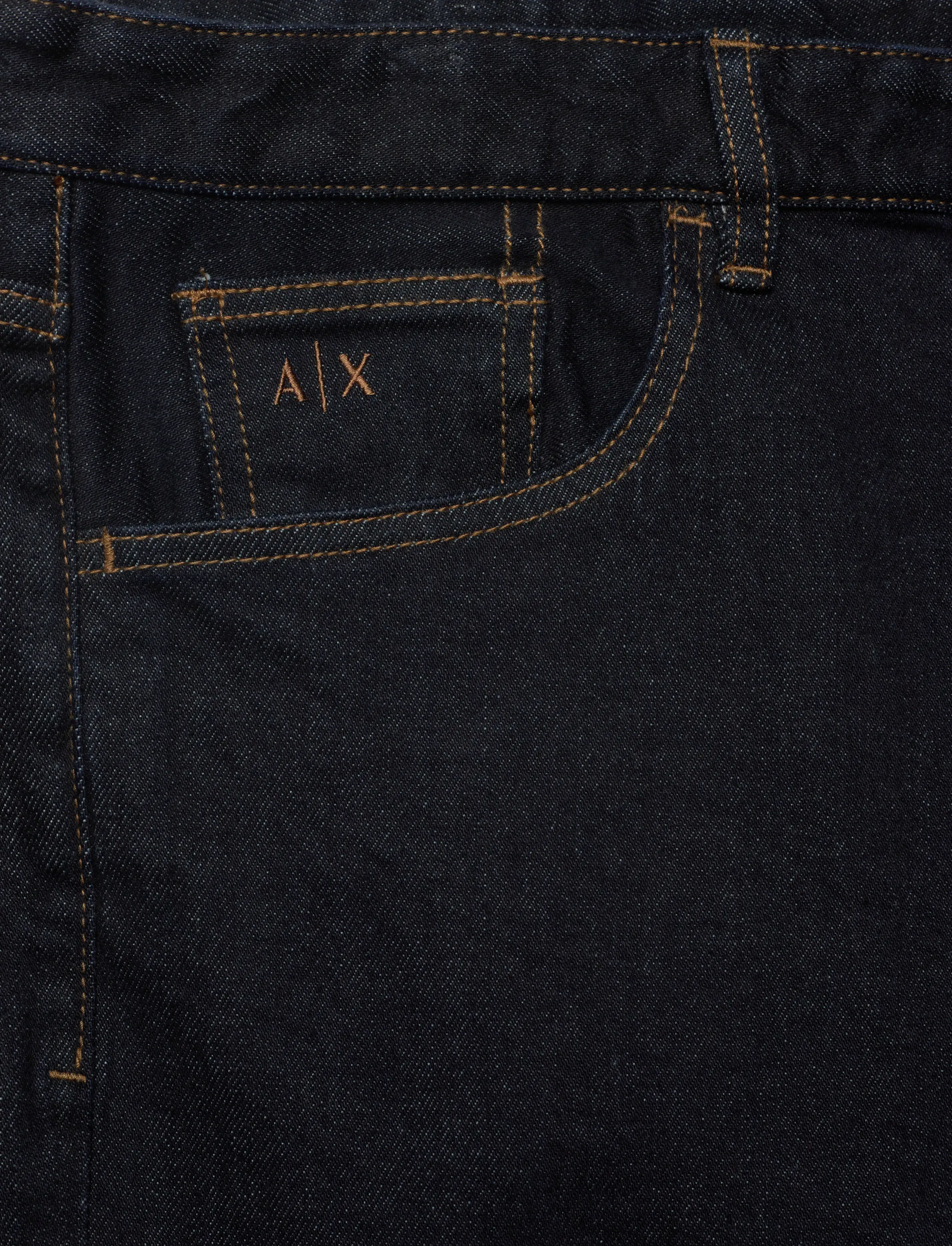Armani Exchange - 5 POCKETS PANT - regular jeans - blue denim - 5