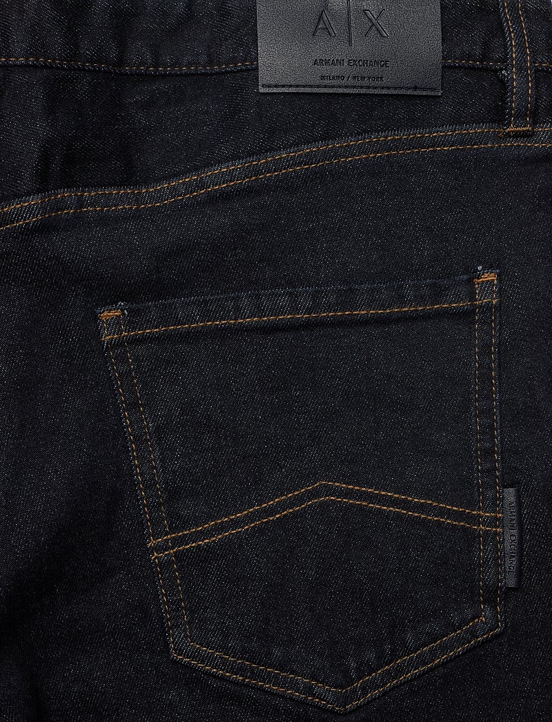 Armani Exchange - 5 POCKETS PANT - regular jeans - blue denim - 4