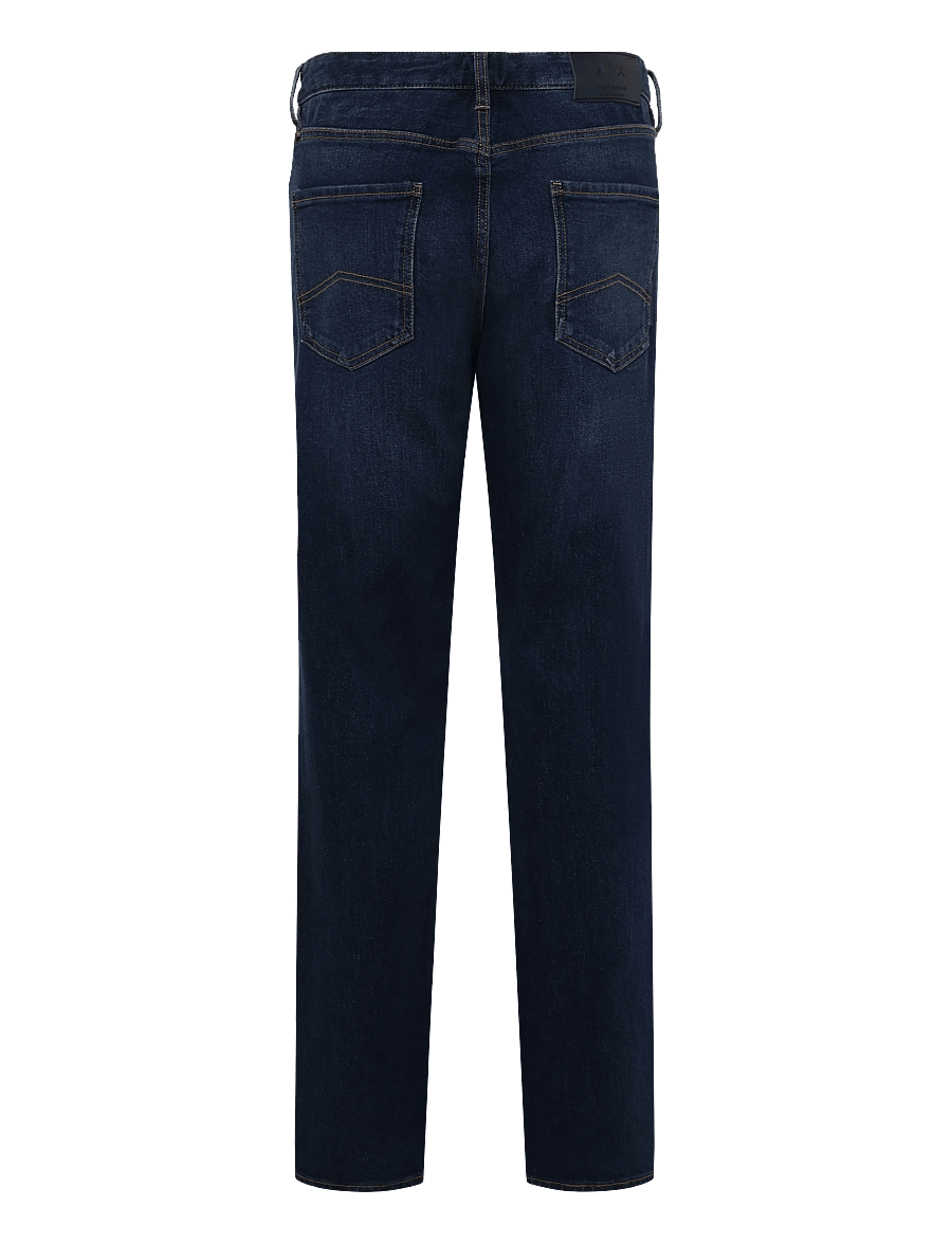 Armani Exchange - 5 POCKETS PANT - regular jeans - blue denim - 2