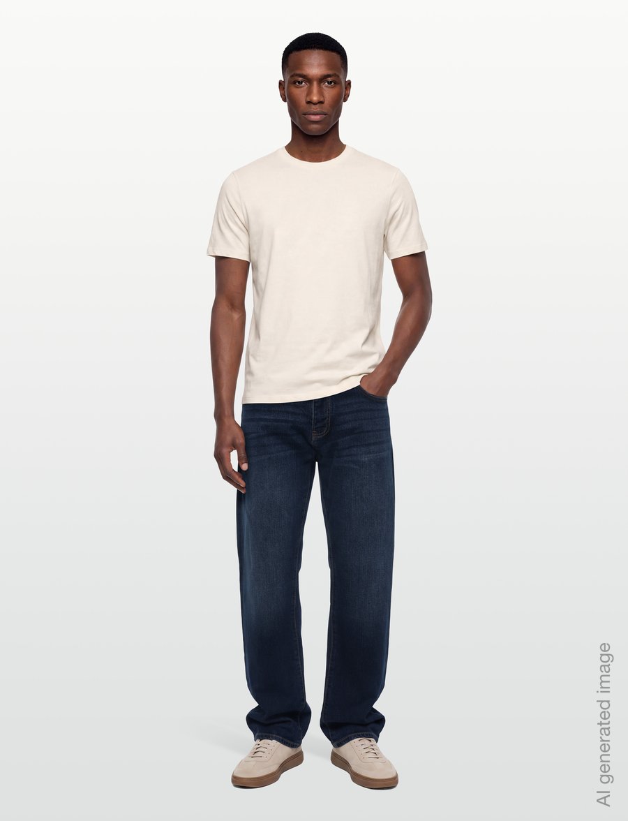 Armani Exchange - 5 POCKETS PANT - regular jeans - blue denim - 0