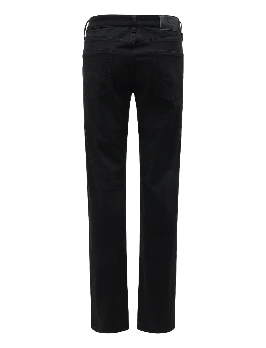 Armani Exchange - 5 POCKETS PANT - normale jeans - black - 1