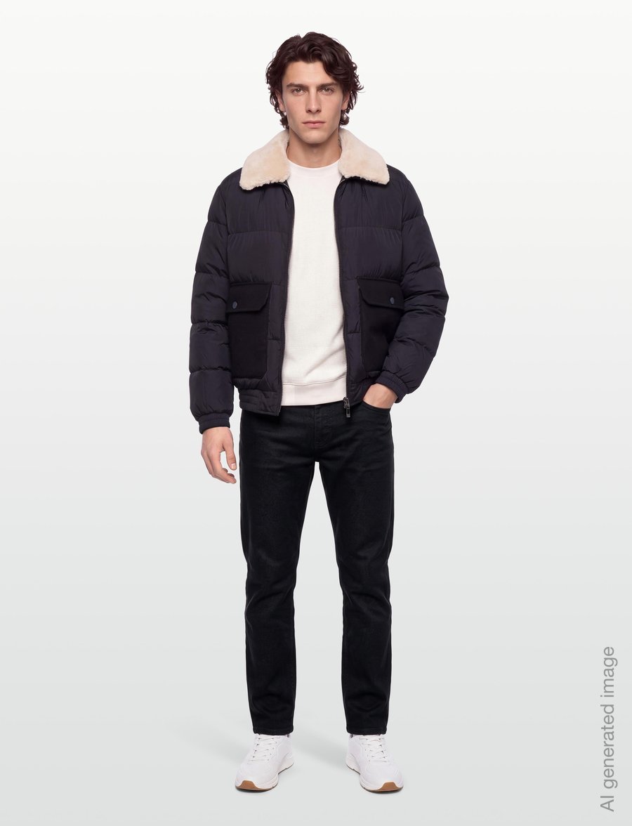 Armani Exchange - 5 POCKETS PANT - regular jeans - black - 0