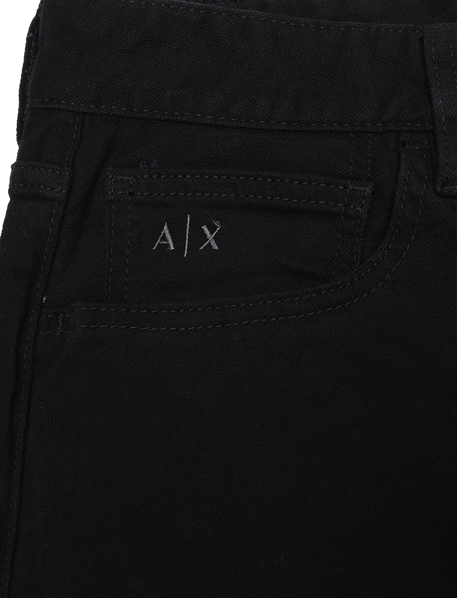 Armani Exchange - 5 POCKETS PANT - normale jeans - black - 2