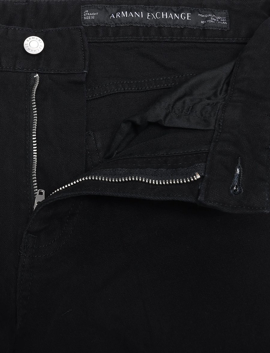 Armani Exchange - 5 POCKETS PANT - normale jeans - black - 3