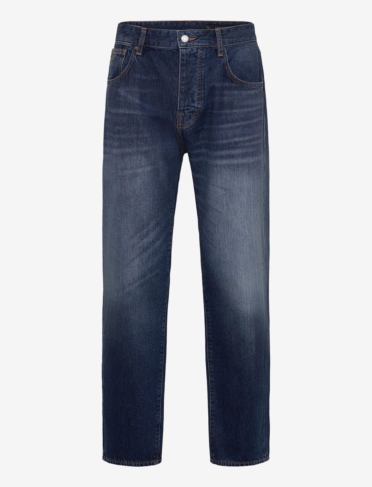 Armani Exchange - 5 POCKETS PANT - bukser & jeans - blue denim - 1