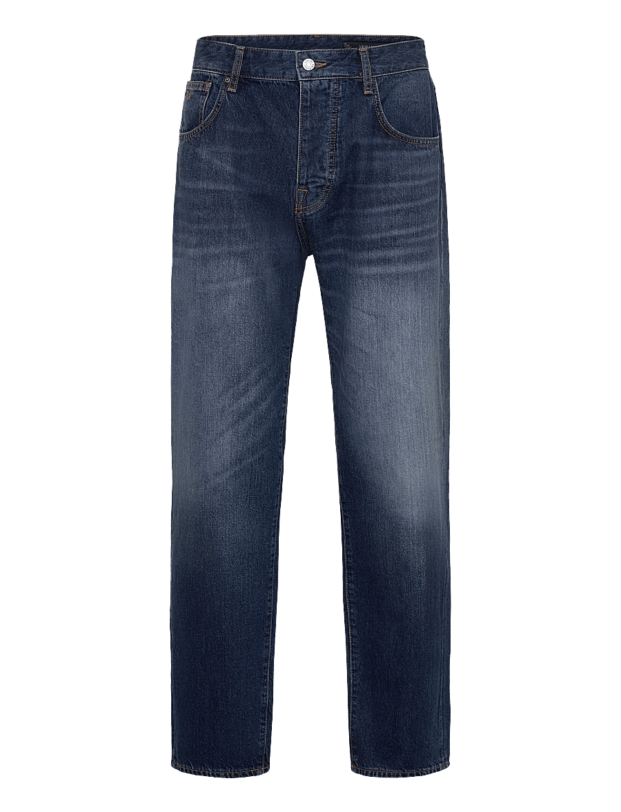 Armani Exchange - 5 POCKETS PANT - regular jeans - blue denim - 1