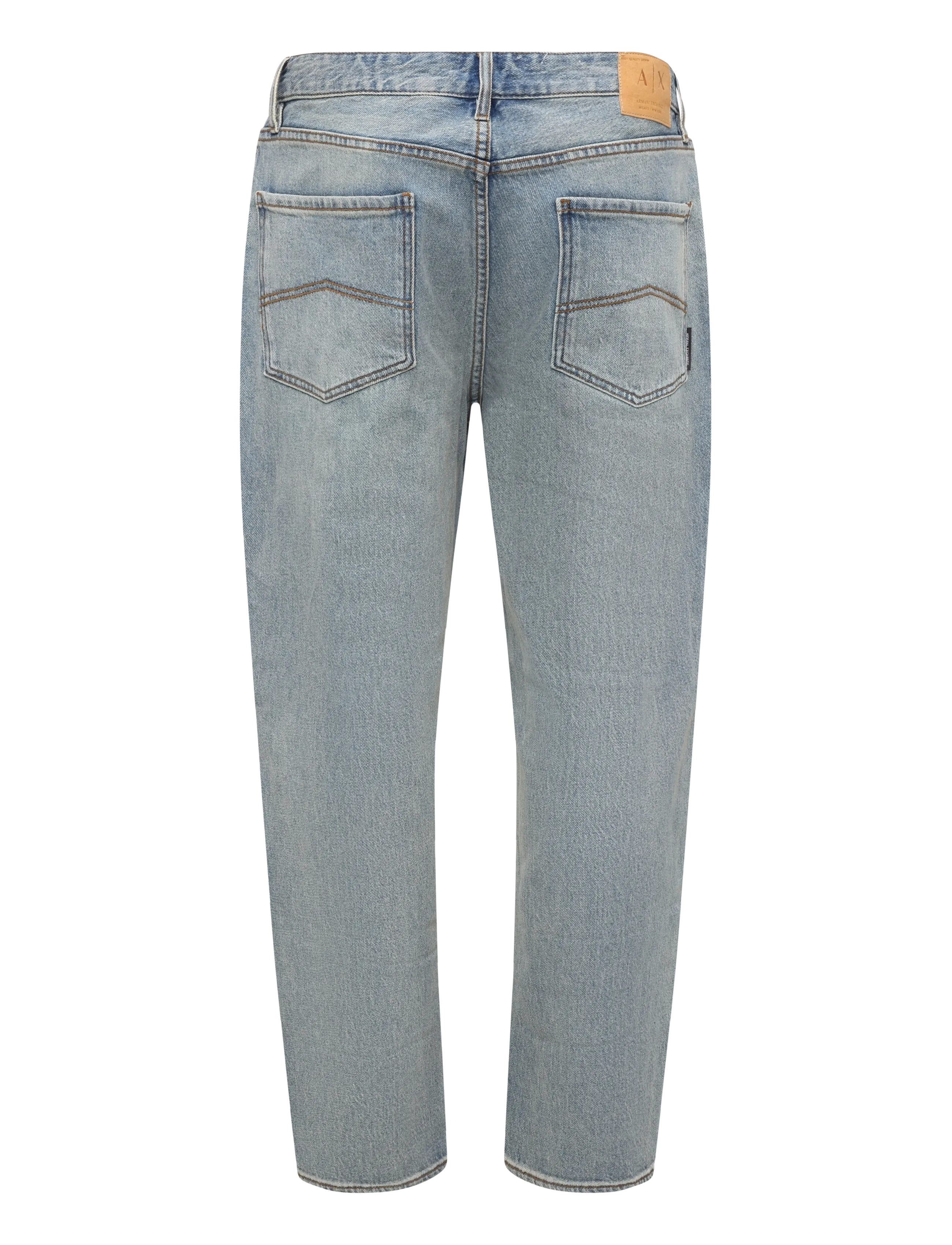 Armani Exchange - 5 POCKETS PANT - normale jeans - medium blue denim - 1