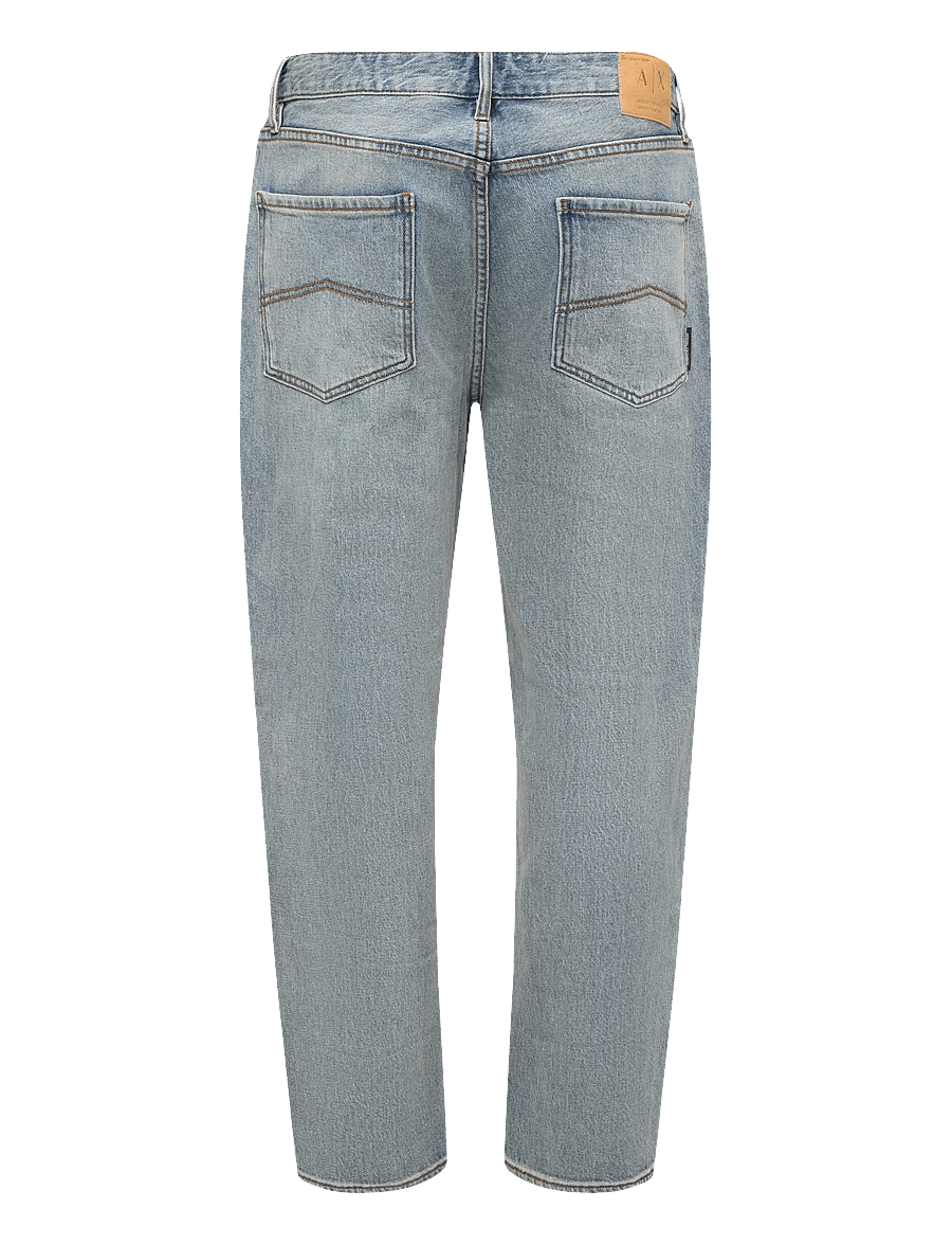 Armani Exchange - 5 POCKETS PANT - normale jeans - medium blue denim - 1