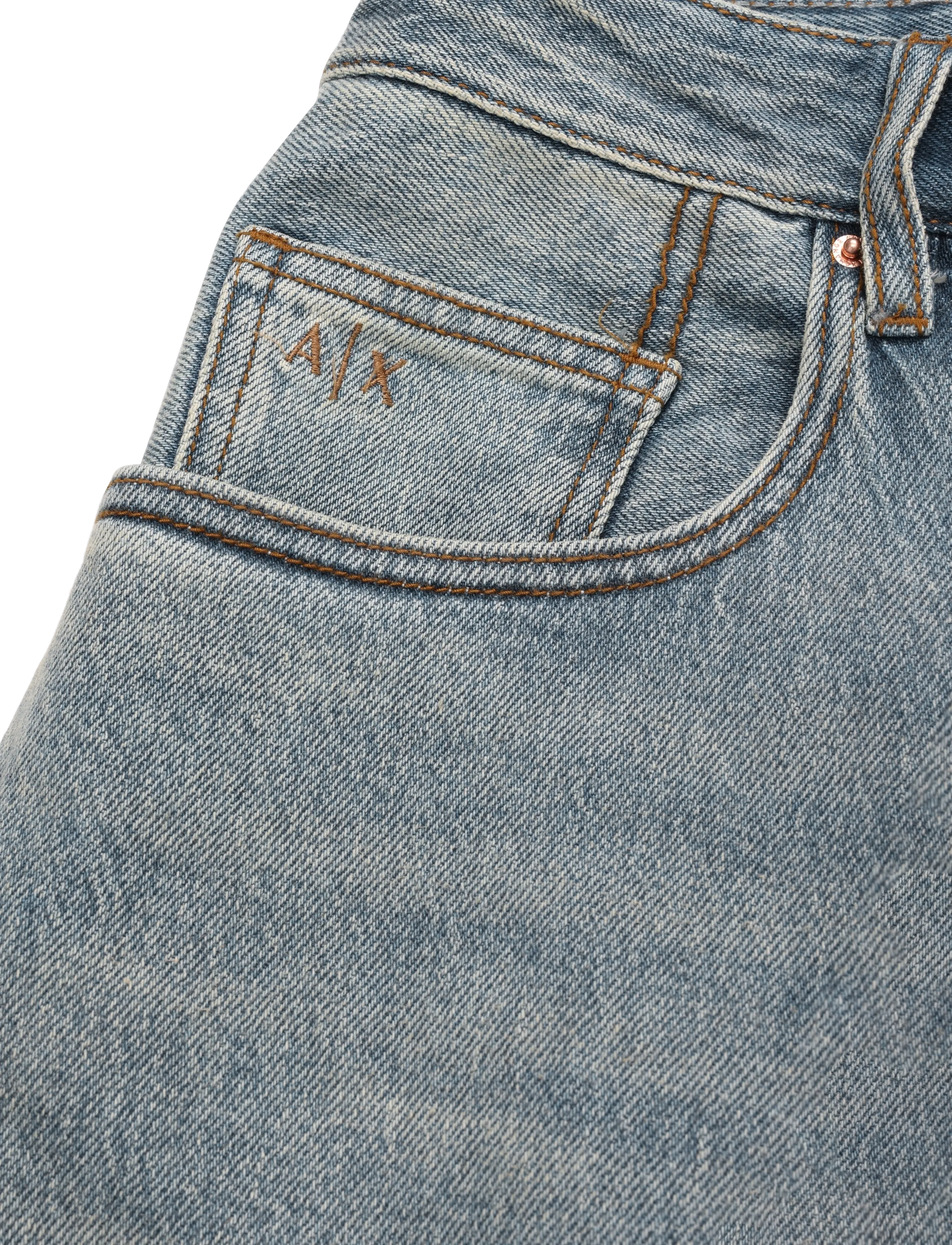 Armani Exchange - 5 POCKETS PANT - normale jeans - medium blue denim - 2