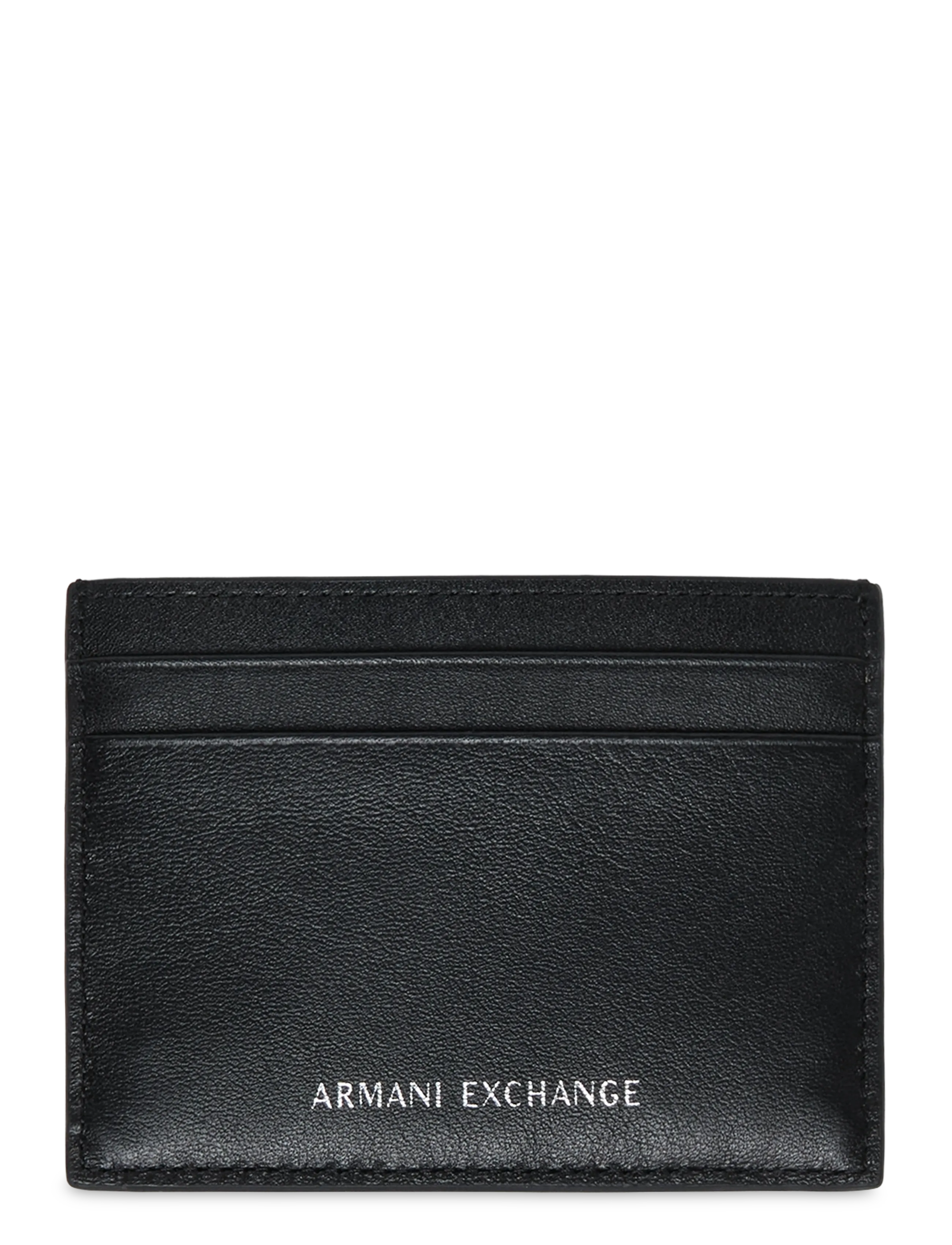 Armani Exchange - CARD HOLDER - card holders - black - 1