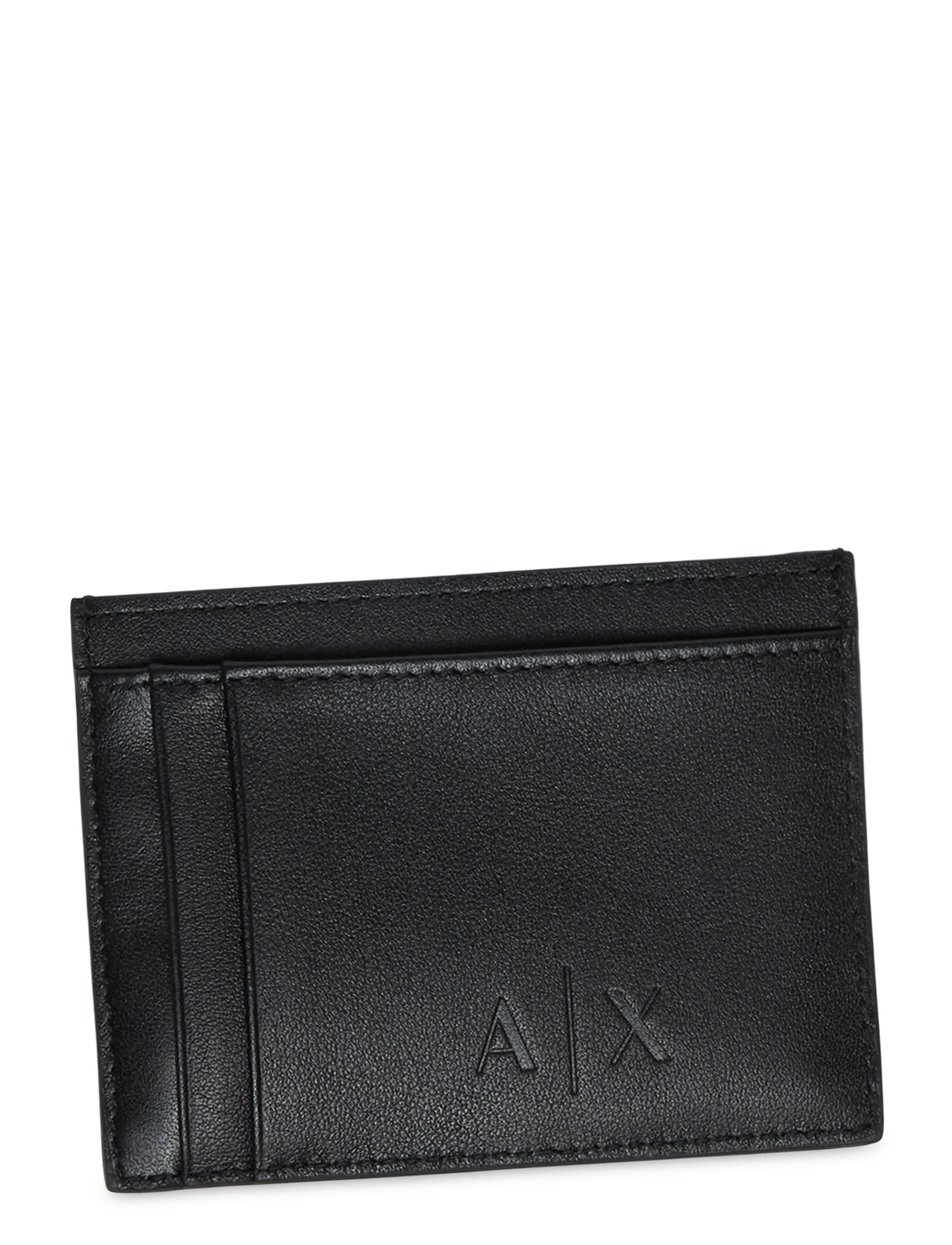 Armani Exchange - CARD HOLDER - card holders - black - 2