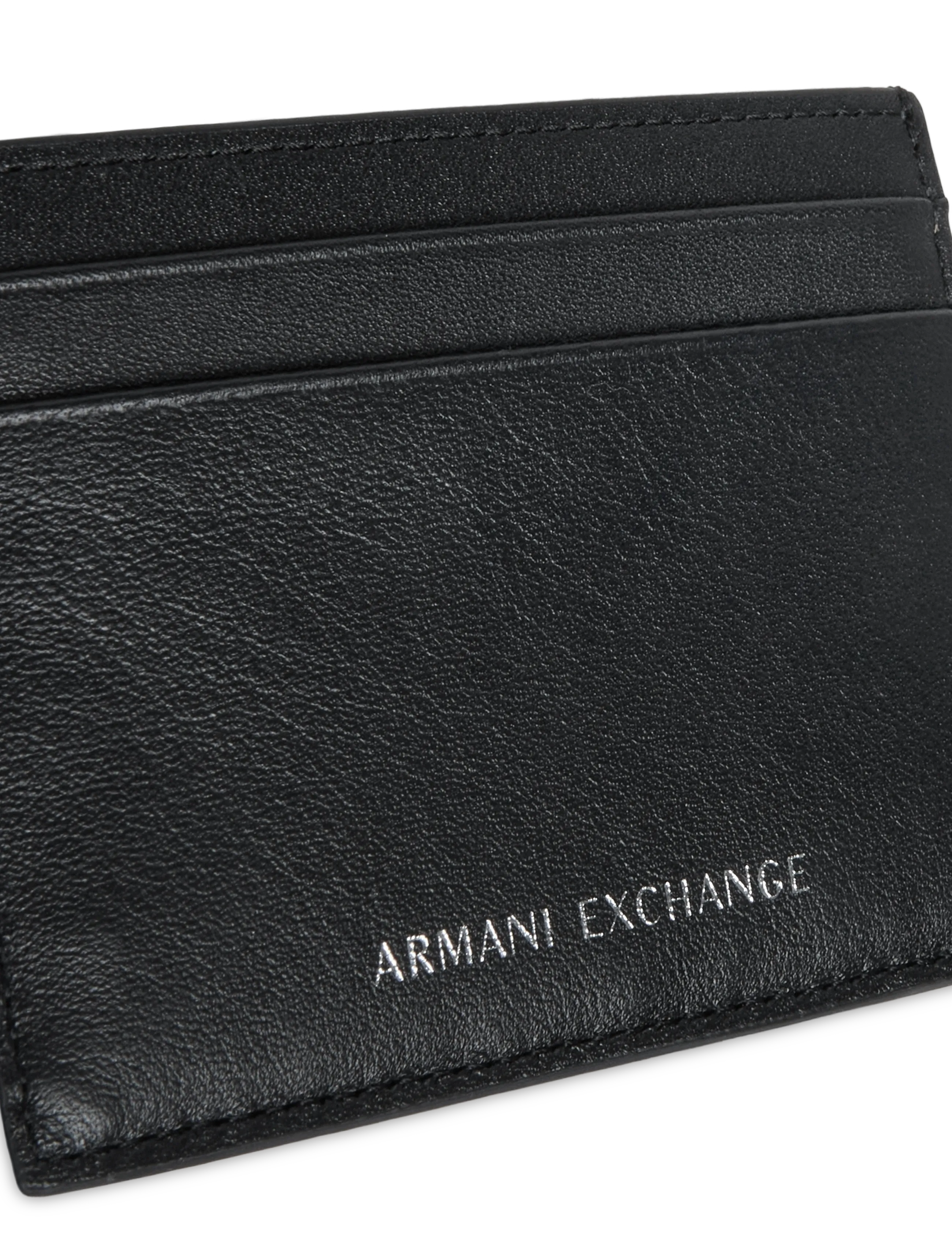 Armani Exchange - CARD HOLDER - card holders - black - 3