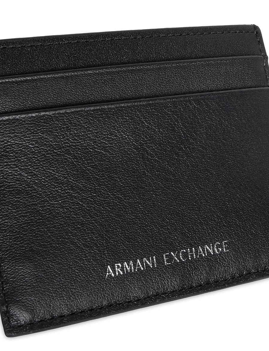Armani Exchange - CARD HOLDER - card holders - black - 3
