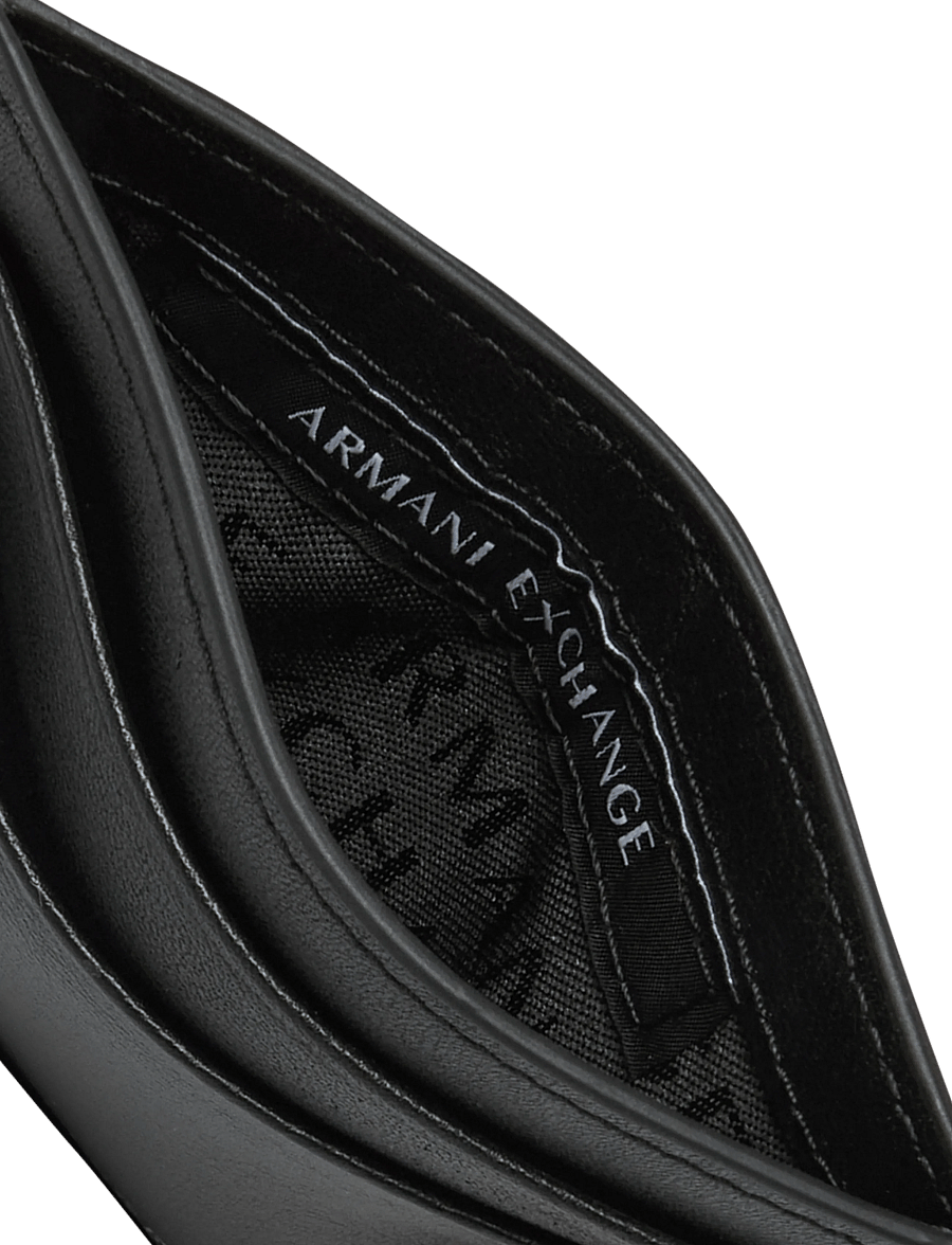Armani Exchange - CARD HOLDER - card holders - black - 4