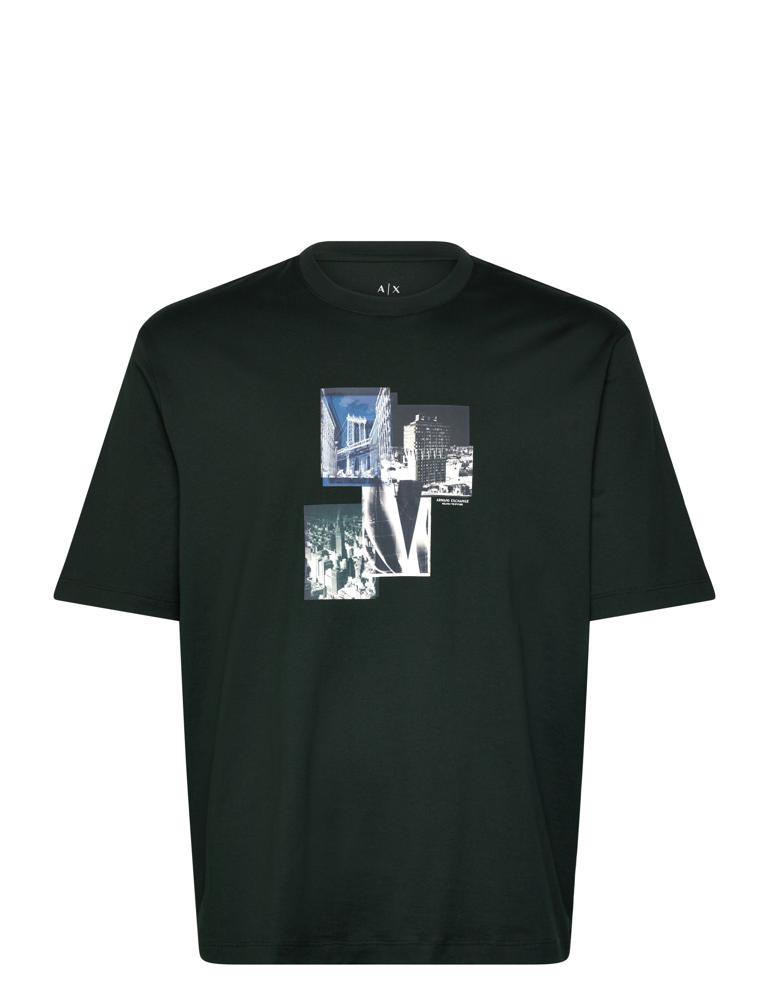 Armani Exchange T-Shirt, S, Black, T-Shirts > Kortærmede, Herre