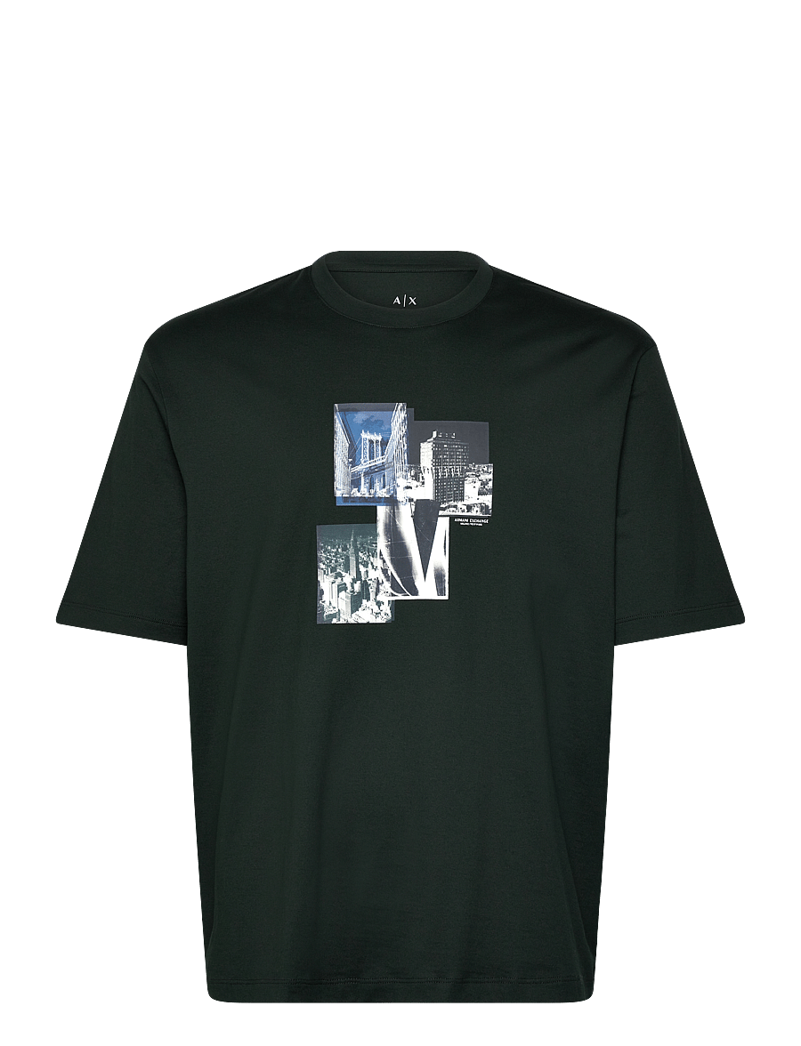 Armani Exchange - T-SHIRT - kurzärmelig - jet set - 0
