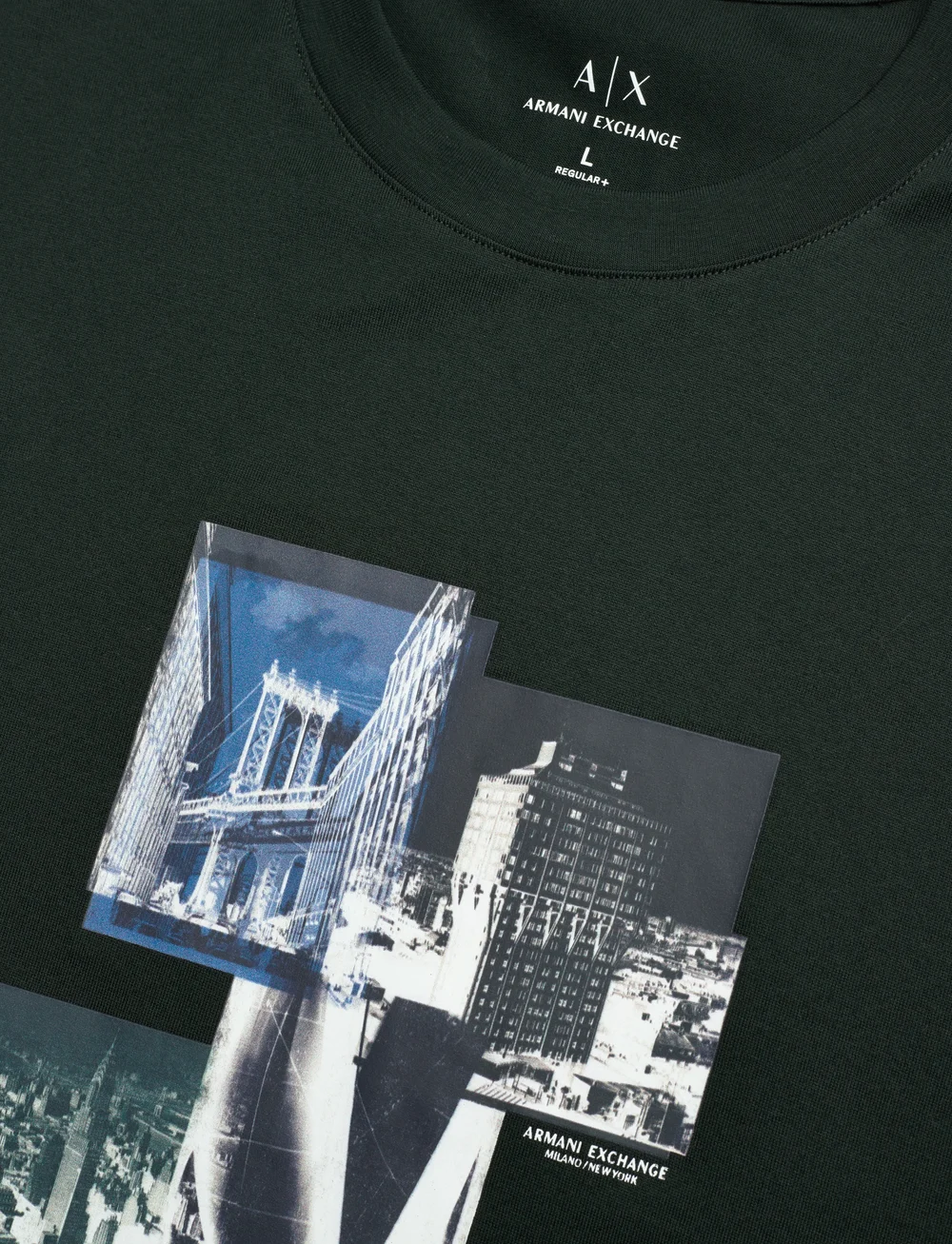 Armani Exchange - T-SHIRT - kortärmade t-shirts - jet set - 2