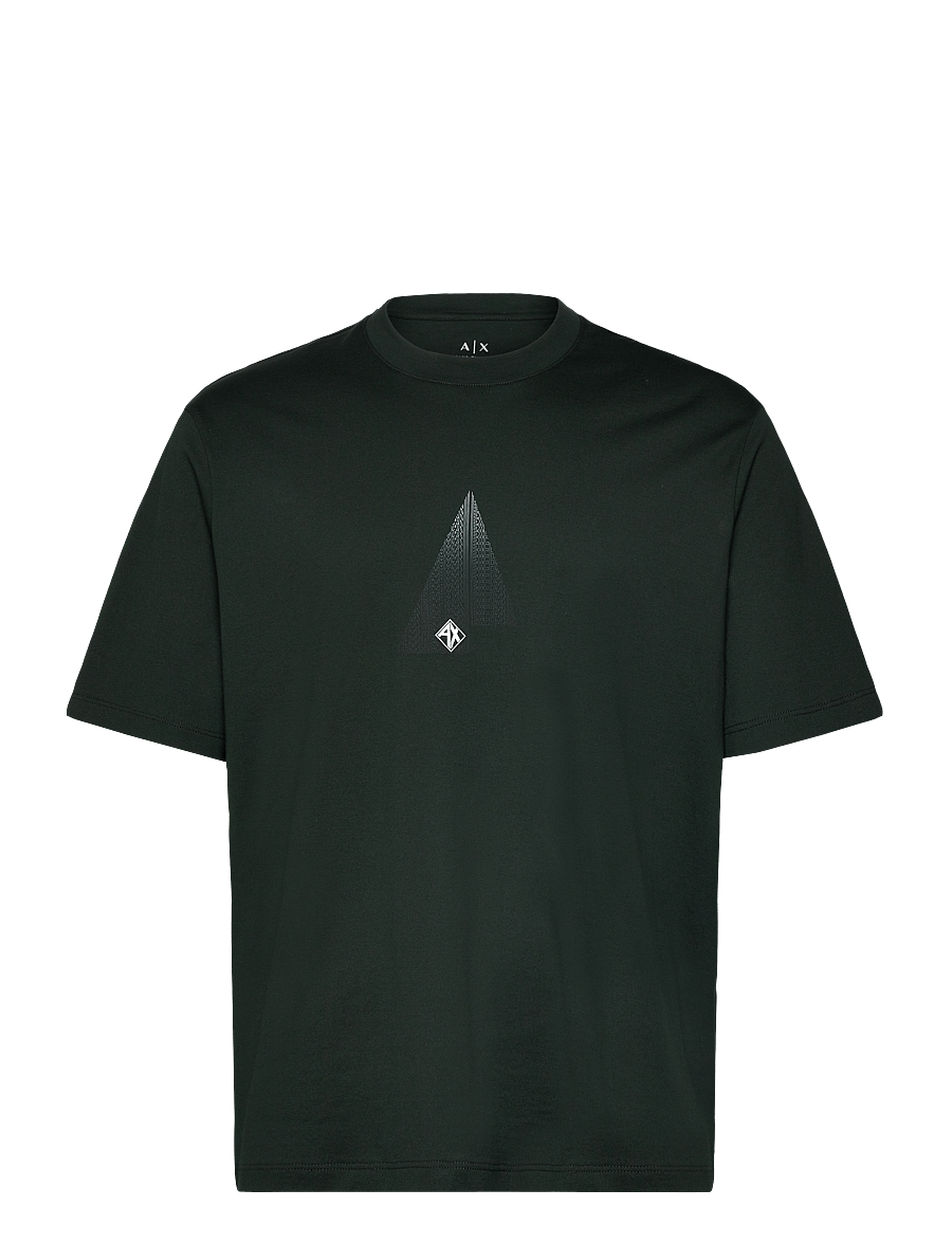 Armani Exchange - T-SHIRT - kortärmade t-shirts - jet set - 0