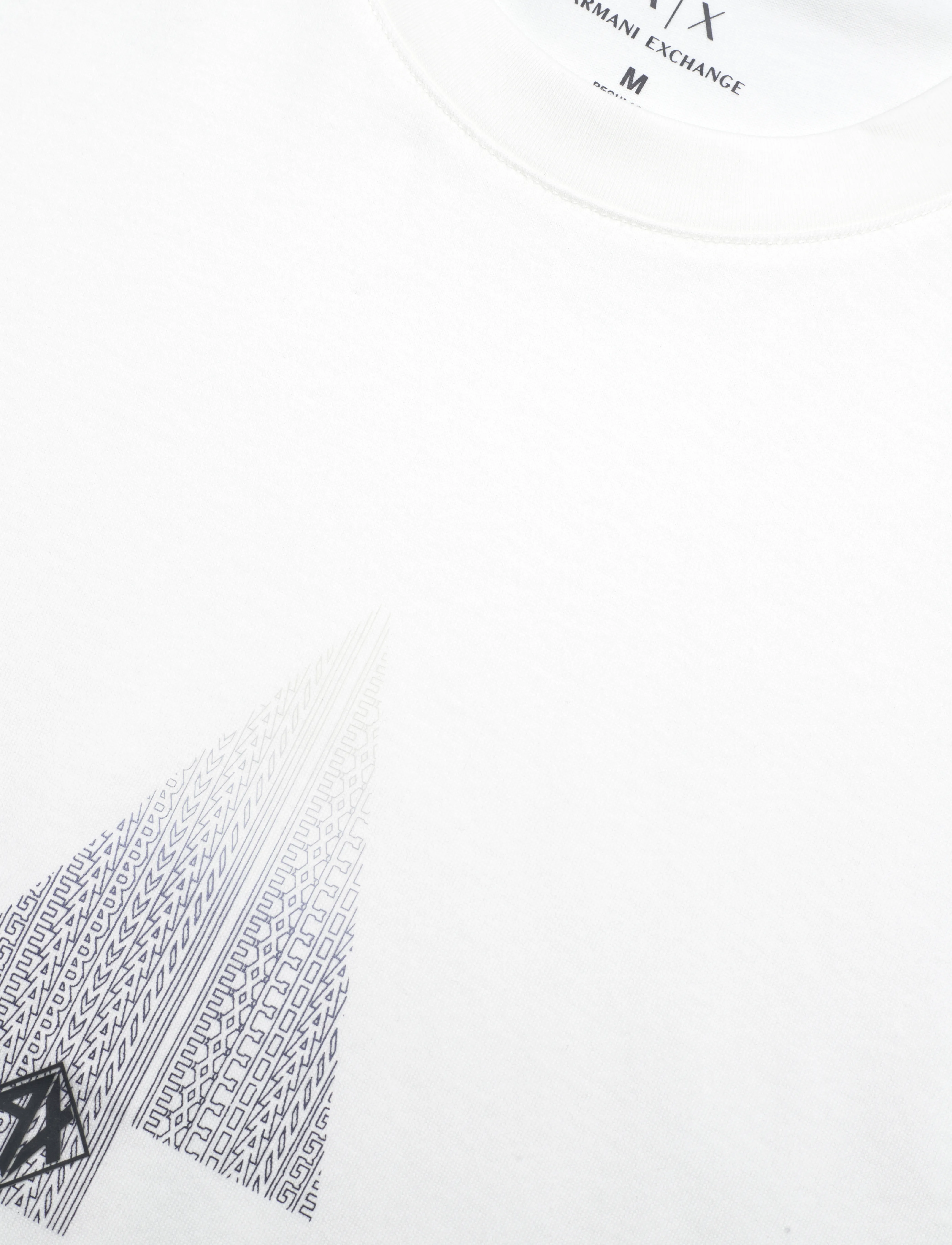 Armani Exchange - T-SHIRT - kortärmade t-shirts - off white - 2