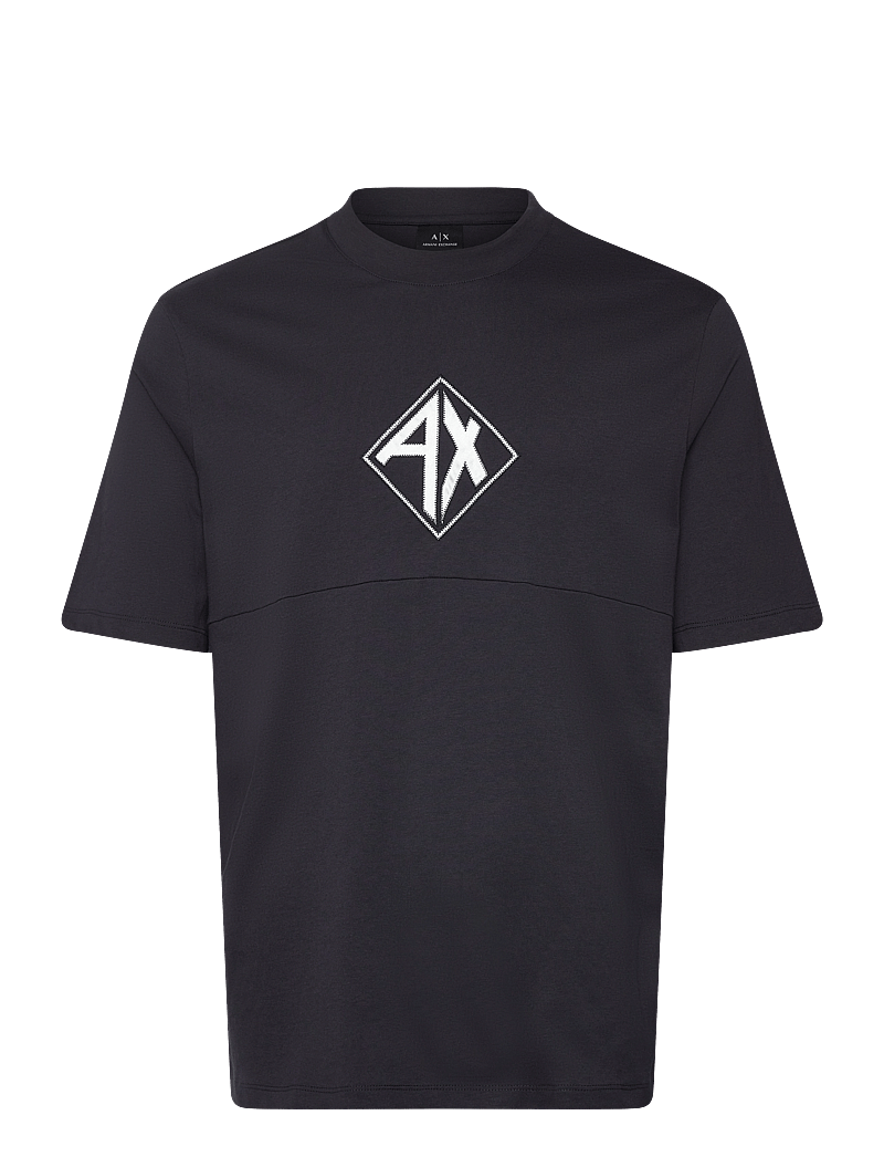 Armani Exchange - JUMPER - lühikeste varrukatega t-särgid - deep navy - 0