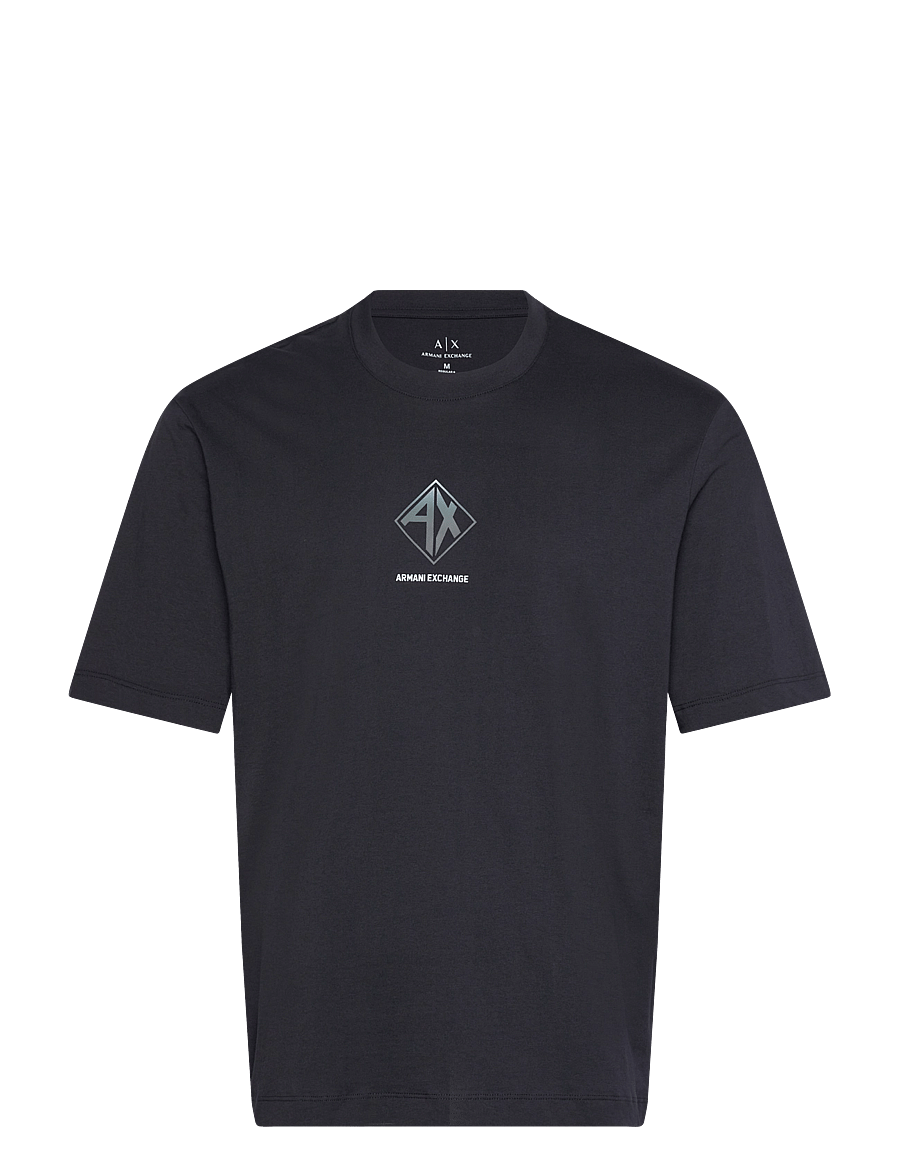 Armani Exchange - T-SHIRT - deep navy - 0