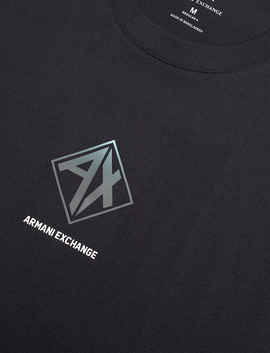 Armani Exchange - T-SHIRT - deep navy - 2