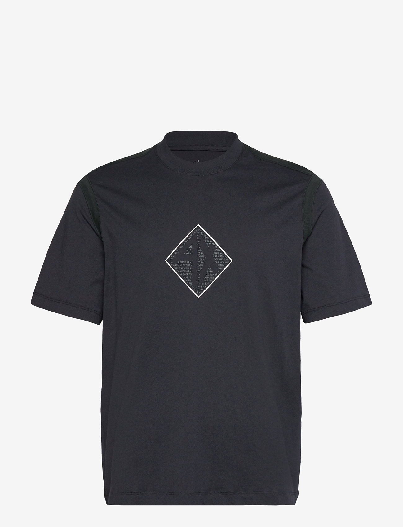 Armani Exchange - T-SHIRT - efterårstøj - deep navy - 0