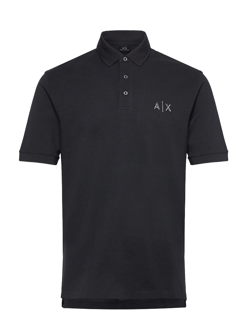Armani Exchange - POLO SHIRT - kortærmede poloer - deep navy - 0