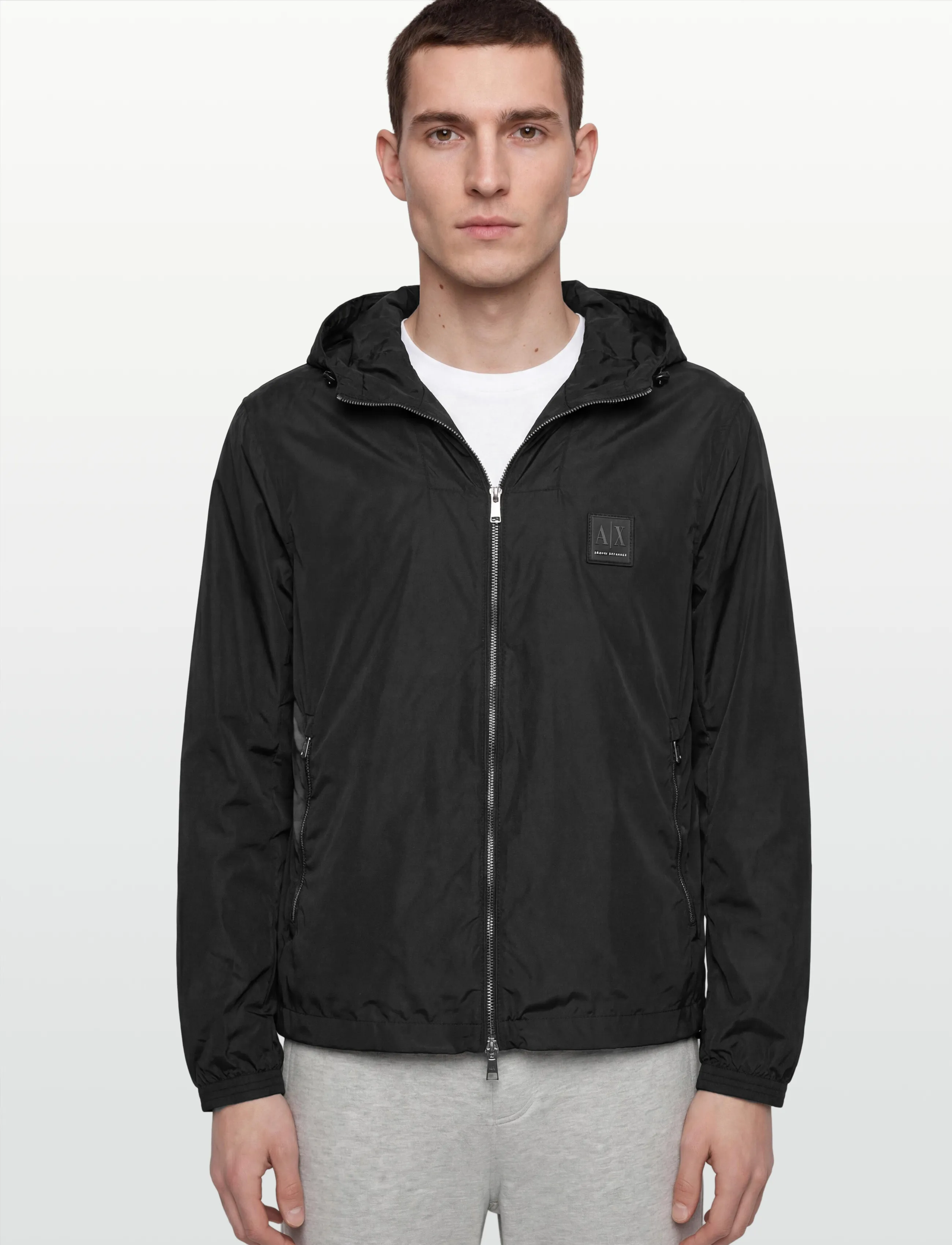 Armani Exchange - BLOUSON JACKET - forårsjakker - black - 3