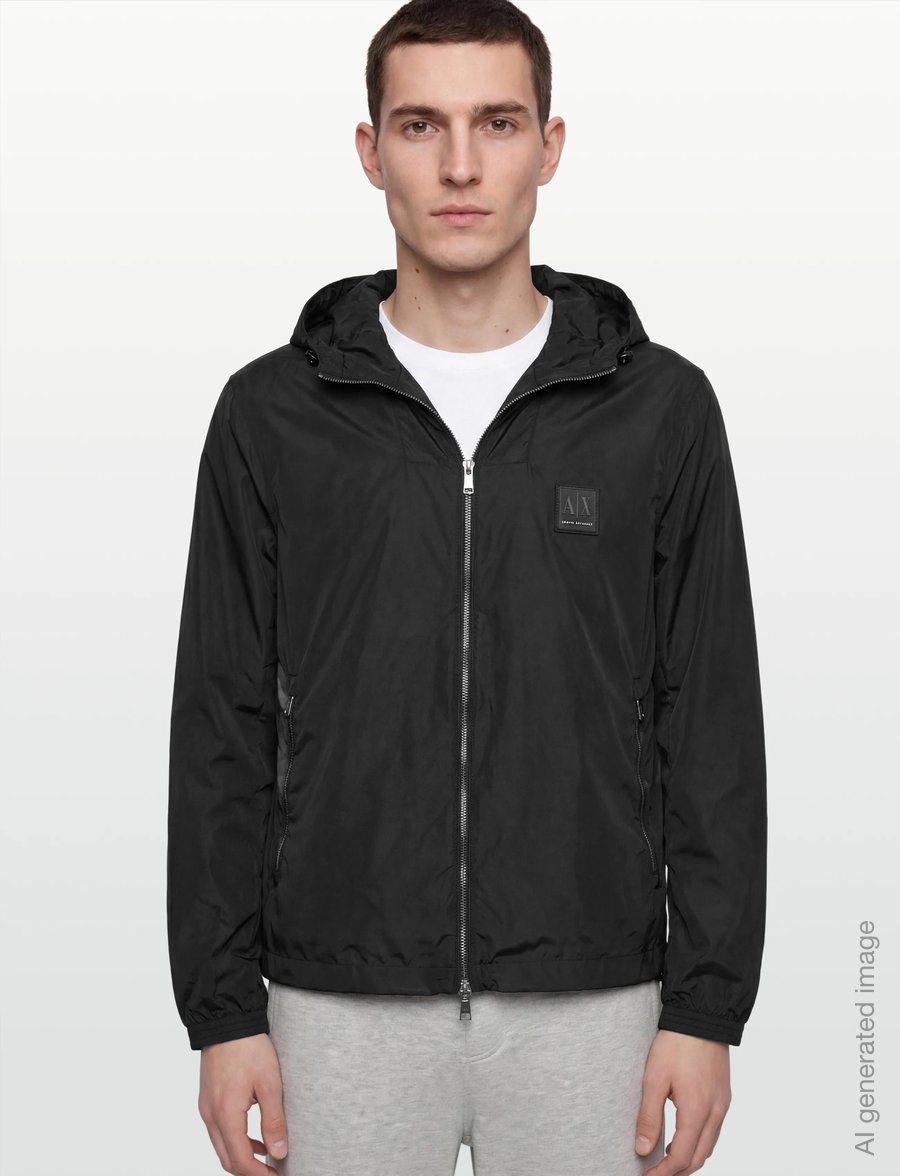 Armani Exchange - BLOUSON JACKET - herbstjacken - black - 3