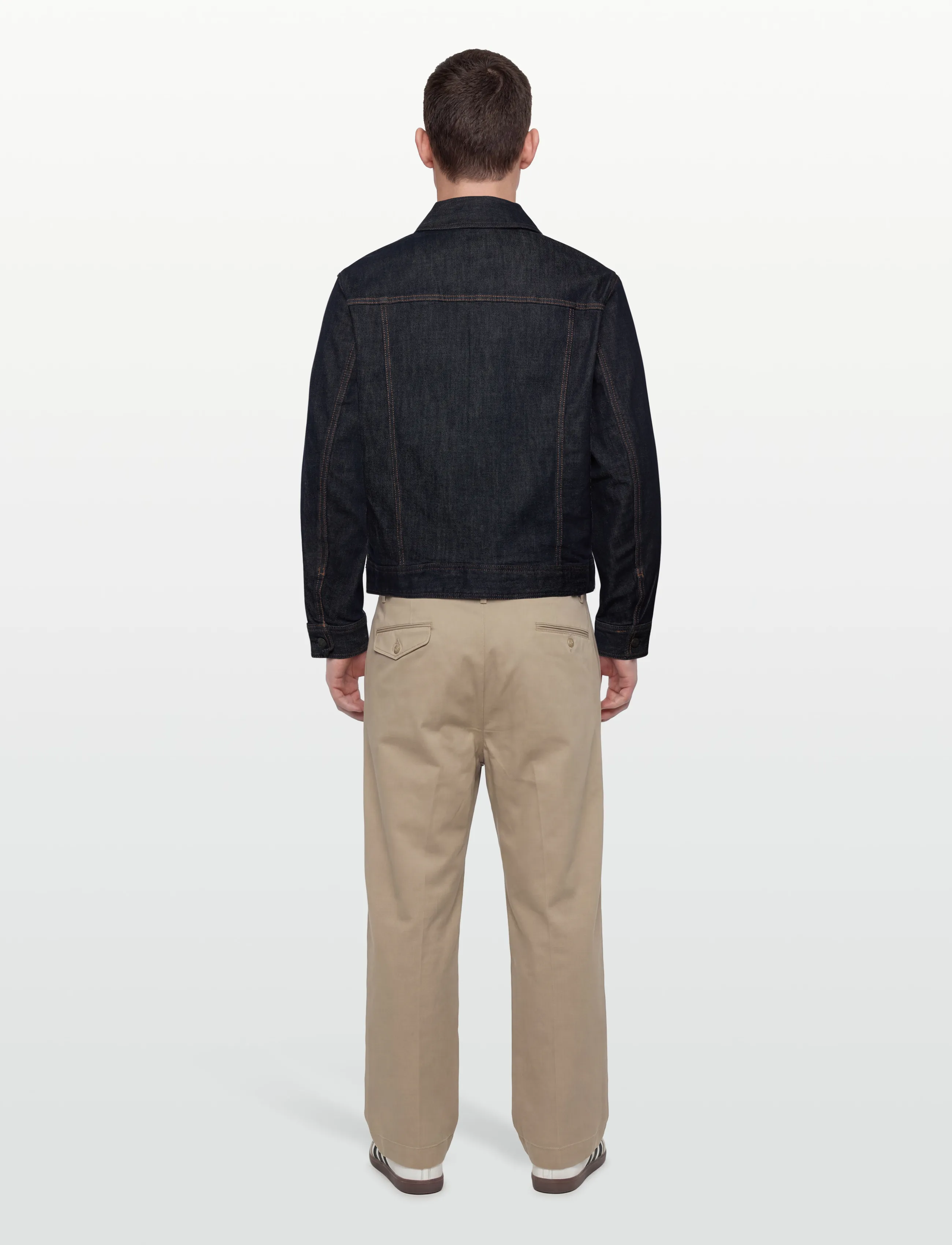 Armani Exchange - BLOUSON JACKET - frühlingsjacken - blue denim - 4