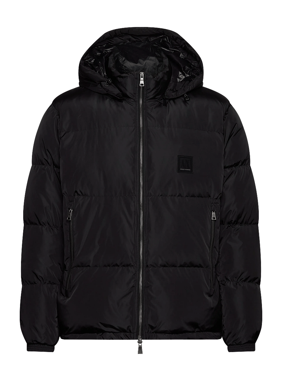Armani Exchange - DOWN JACKET - dunjakker - black - 0