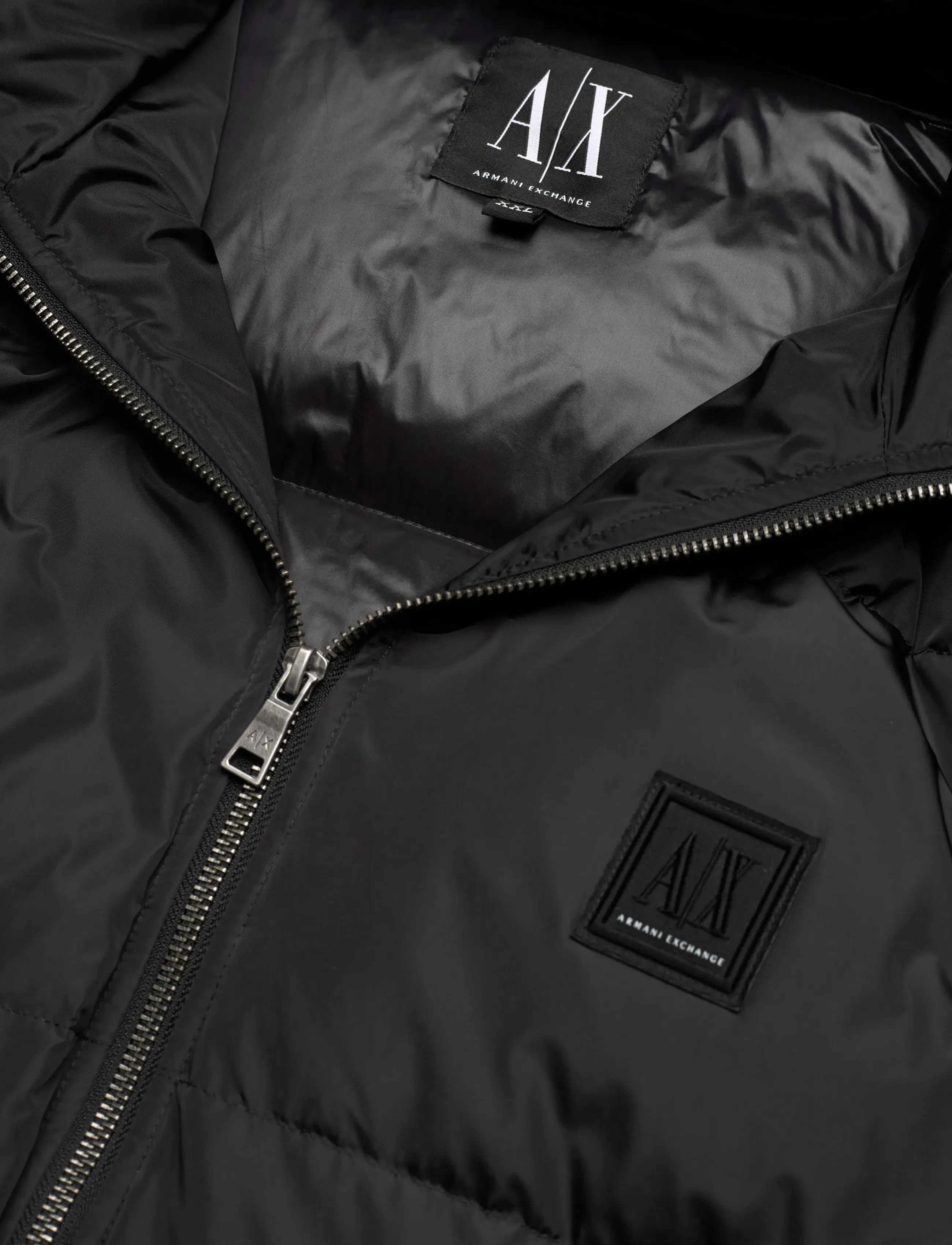 Armani Exchange - DOWN JACKET - down jackets - black - 2