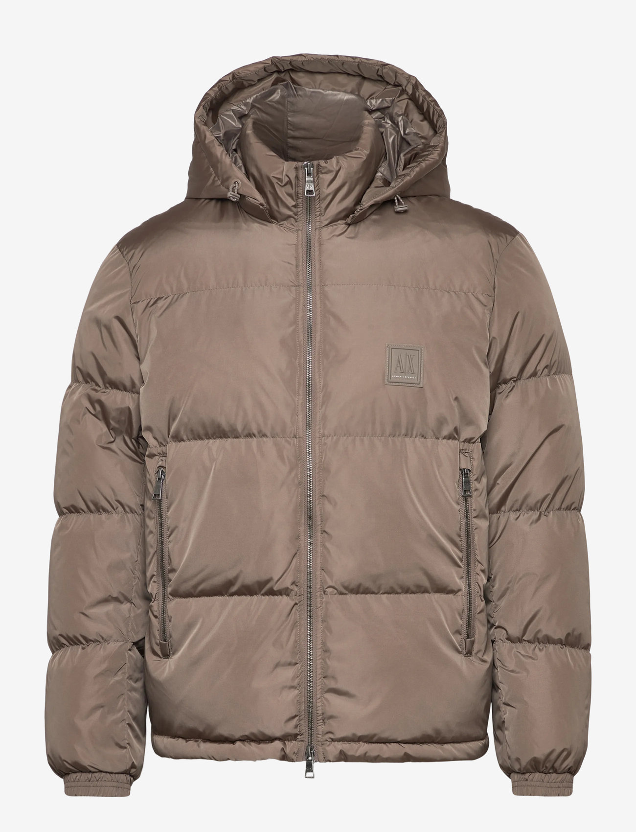 Armani Exchange - DOWN JACKET - høstjakker - driftwood - 0