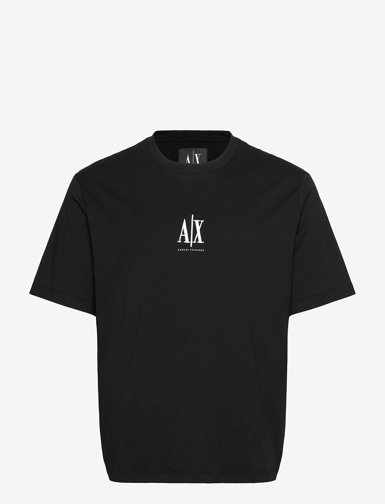 Armani Exchange - T-SHIRT - kortærmede t-shirts - black - 0