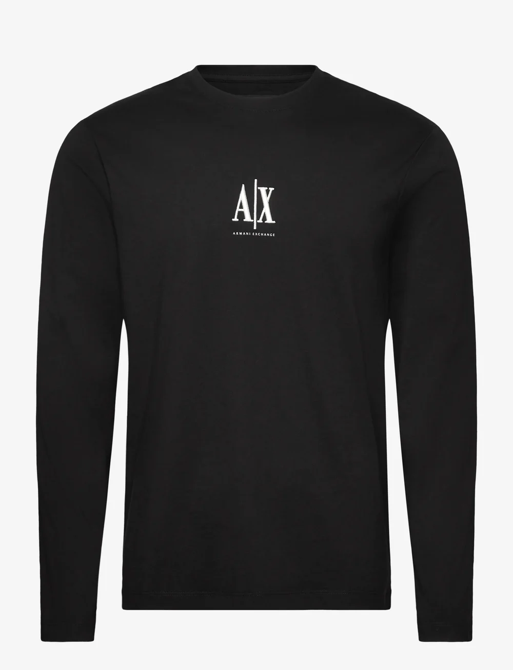 Armani Exchange - T-SHIRT - langærmede t-shirts - black - 0