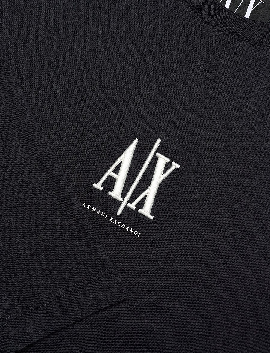 Armani Exchange - T-SHIRT - long-sleeved t-shirts - deep navy - 2